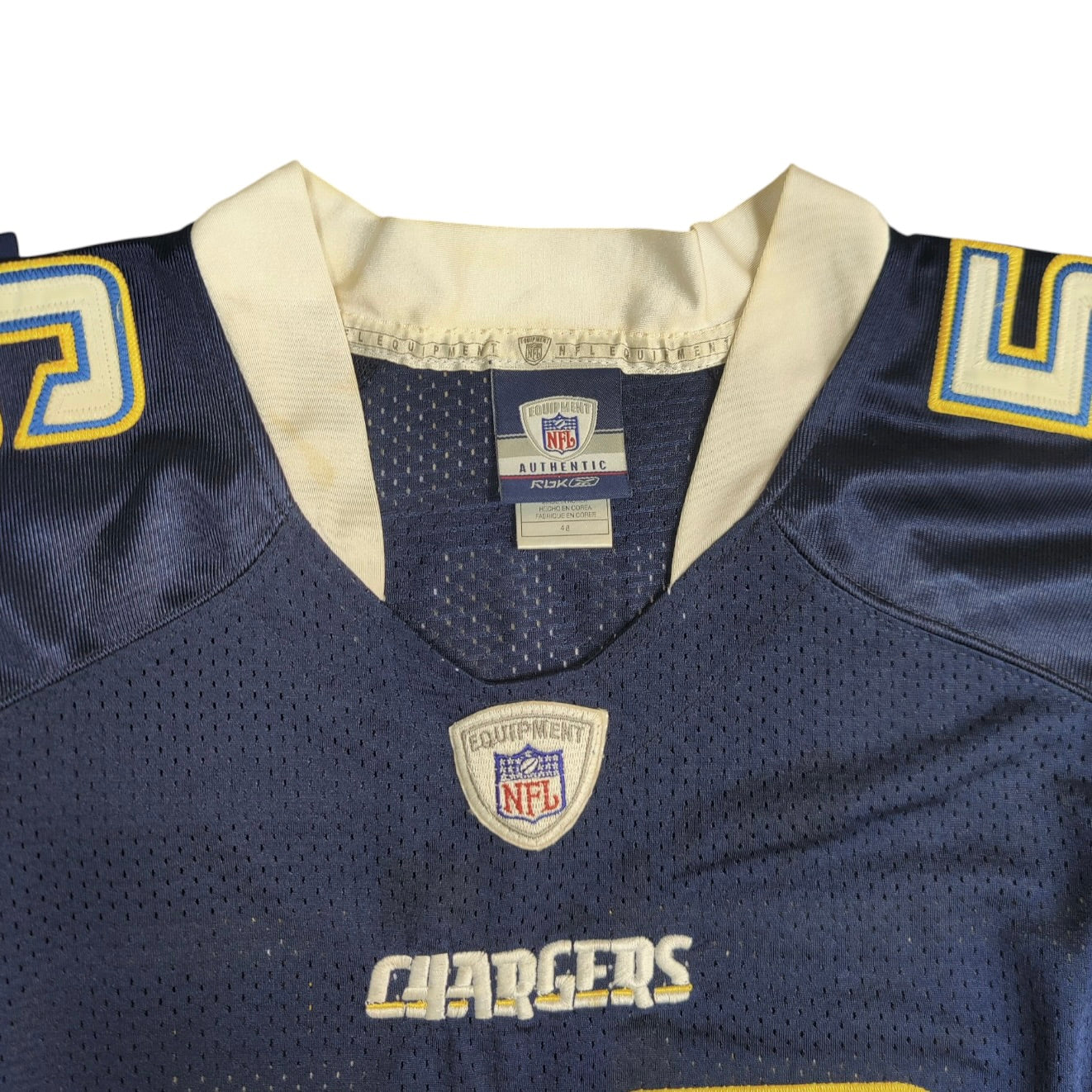 NFL San Diego Chargers Merriman #56 Navy Blue Jersey
