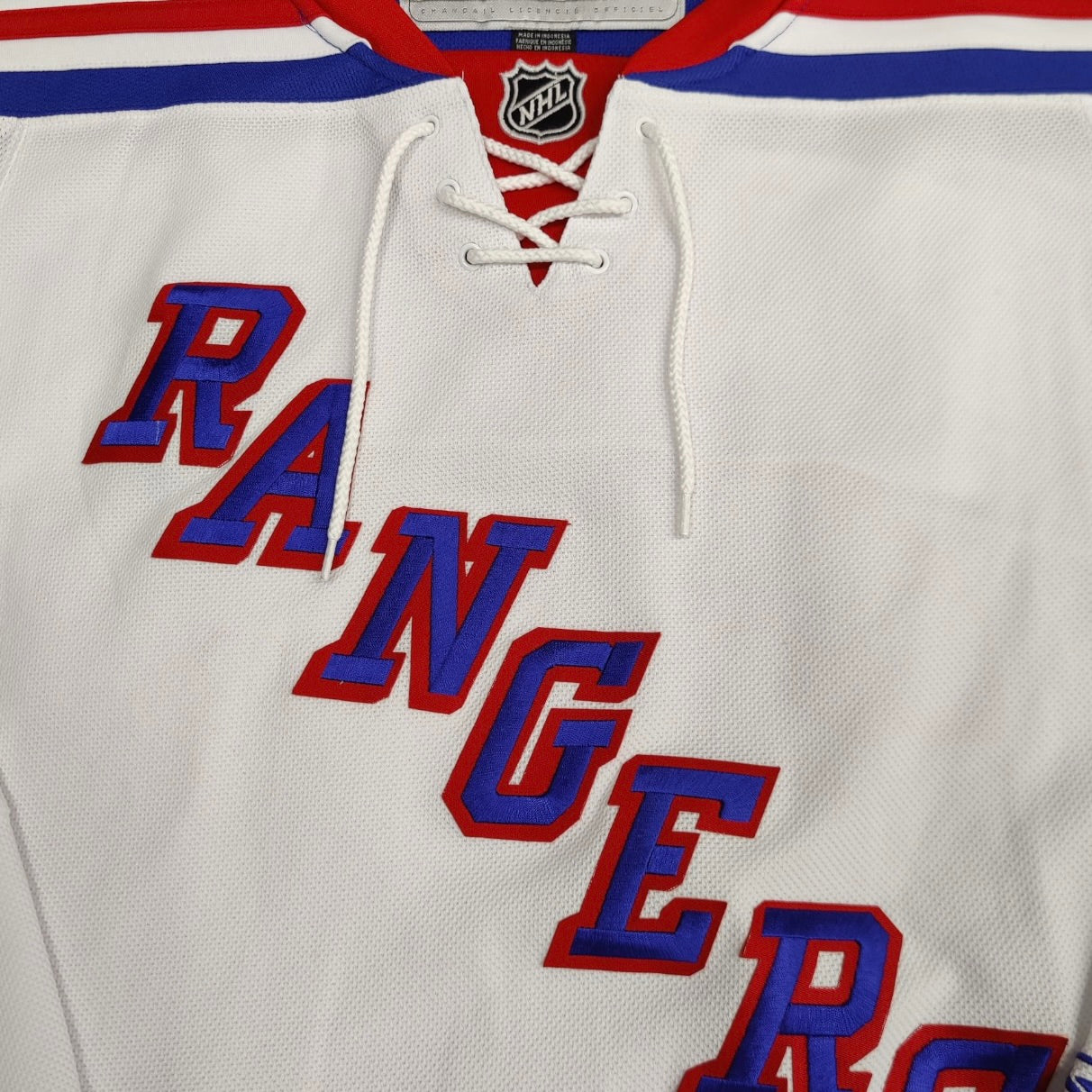 Reebok New York Rangers #30 Lundqvist Away Hockey Jersey