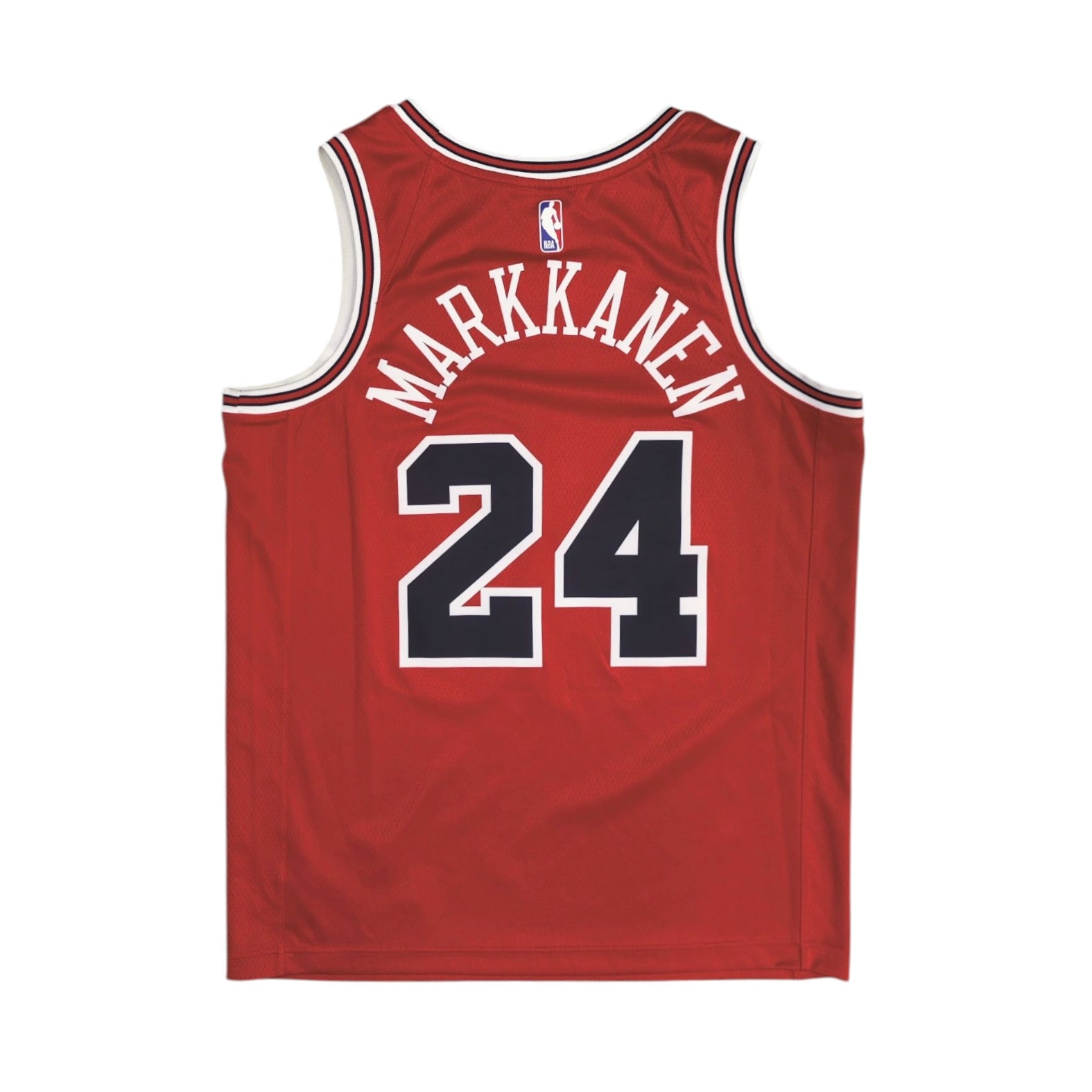 Nike Chicago Bulls Swingman #24 Lauri Markkanen Basketball Jersey