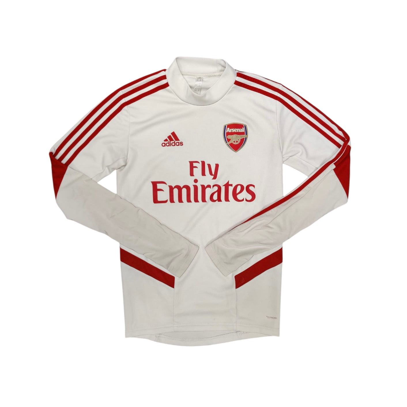 Adidas Arsenal Training White Long Sleeve Football Top