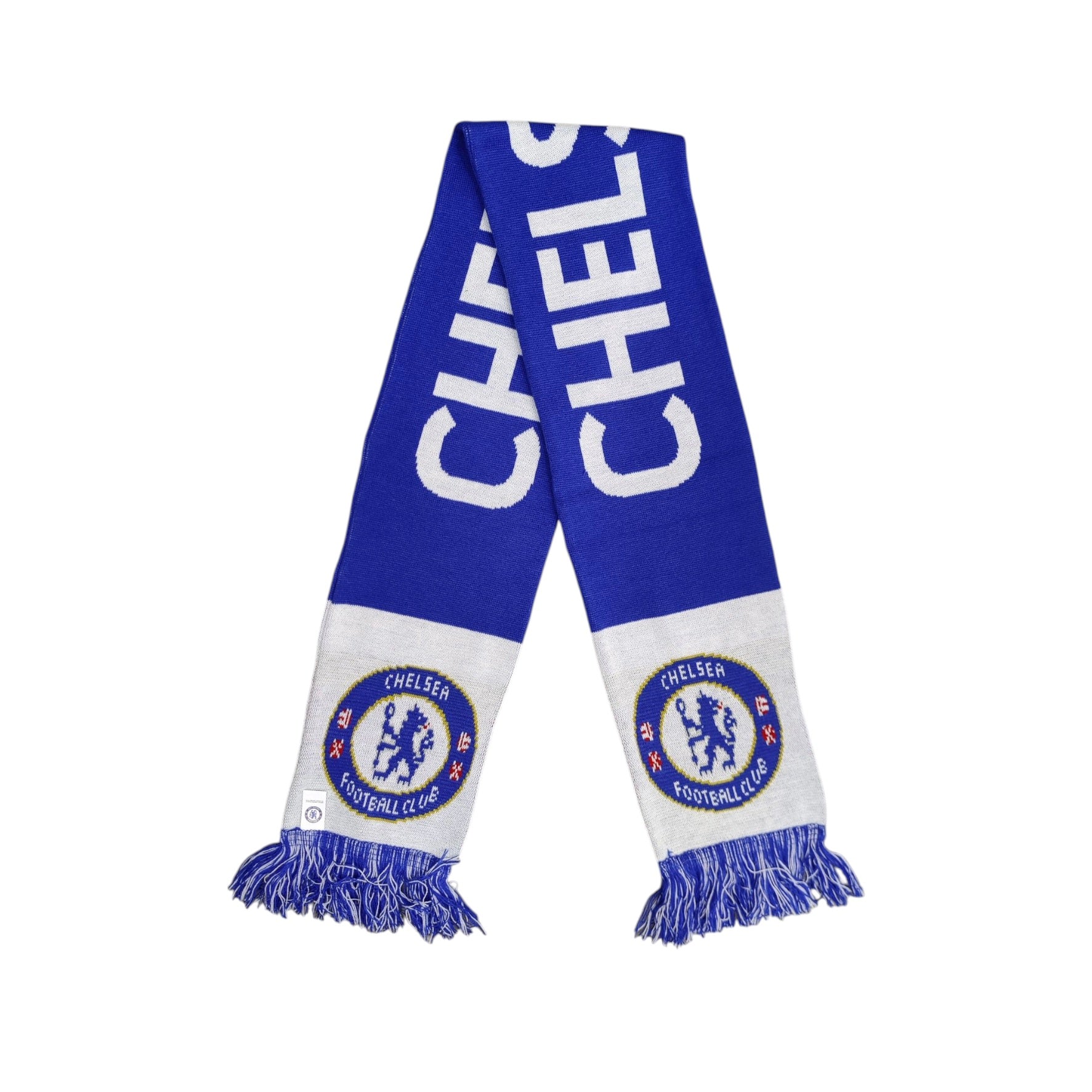 Chelsea FC Blue White Scarf