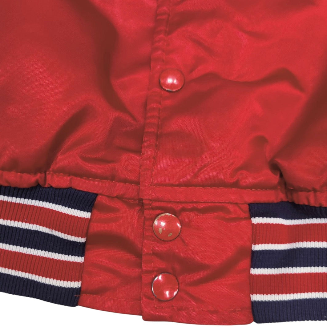 Starter St. Louis Cardinals Red Satin Varsity Jacket