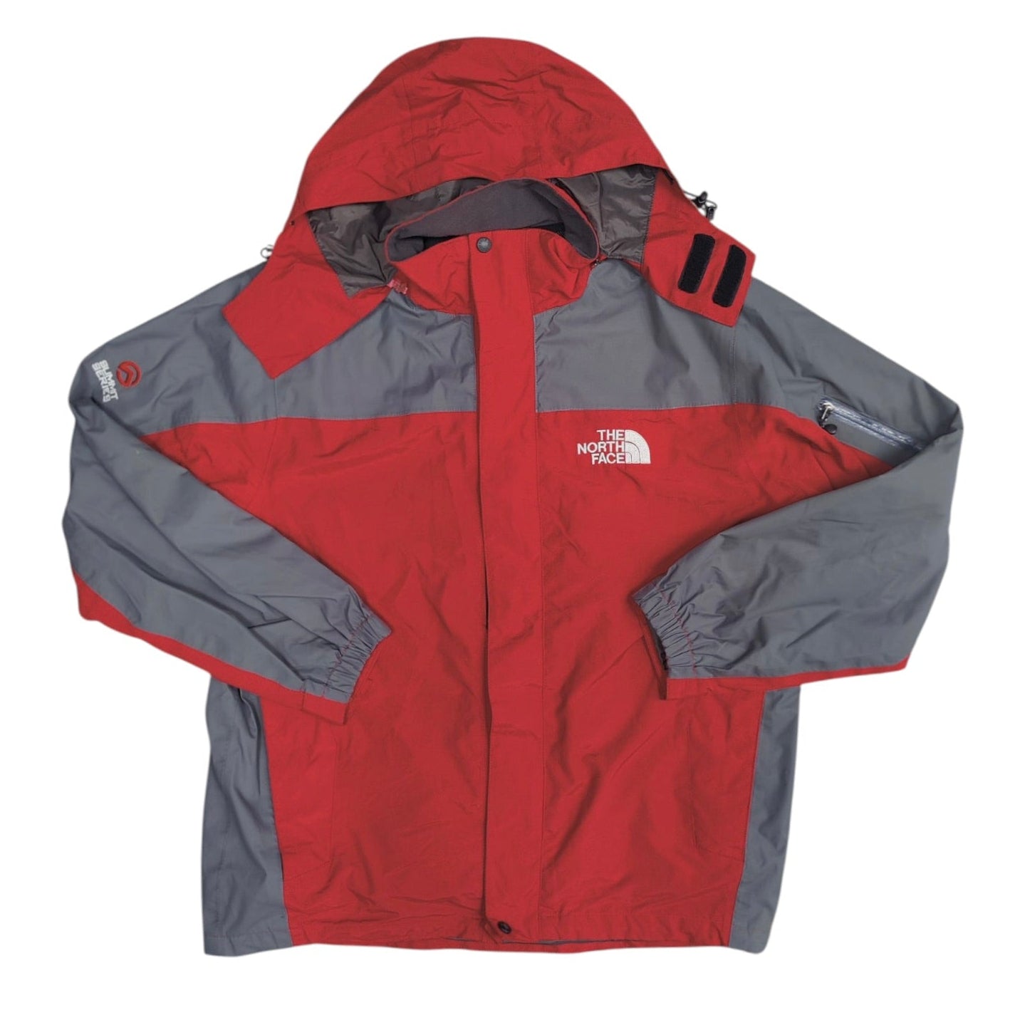 The North Face Hyvent Summit Series Red Grey Shell Jacket