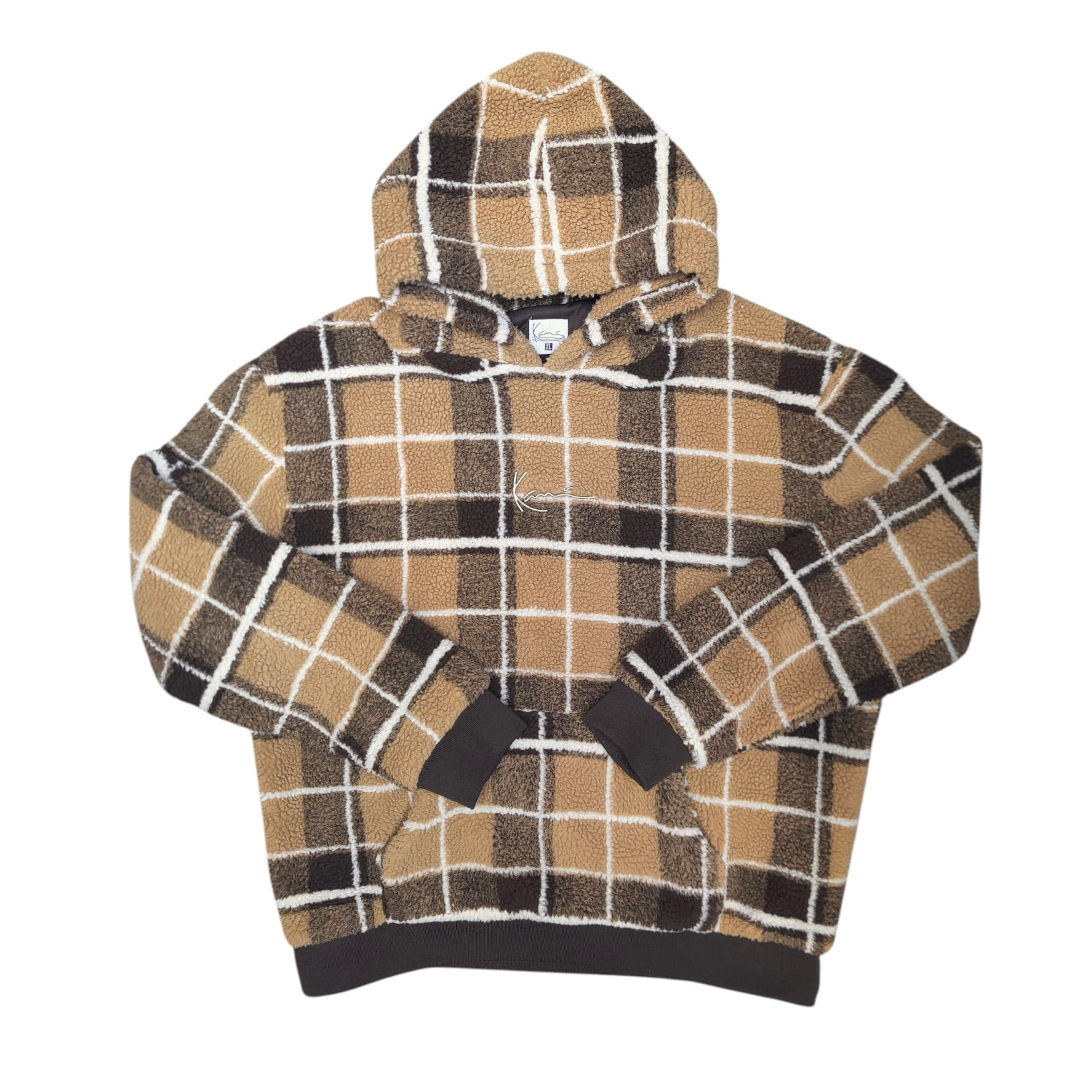 Karl Kani Brown Fleece Hoodie