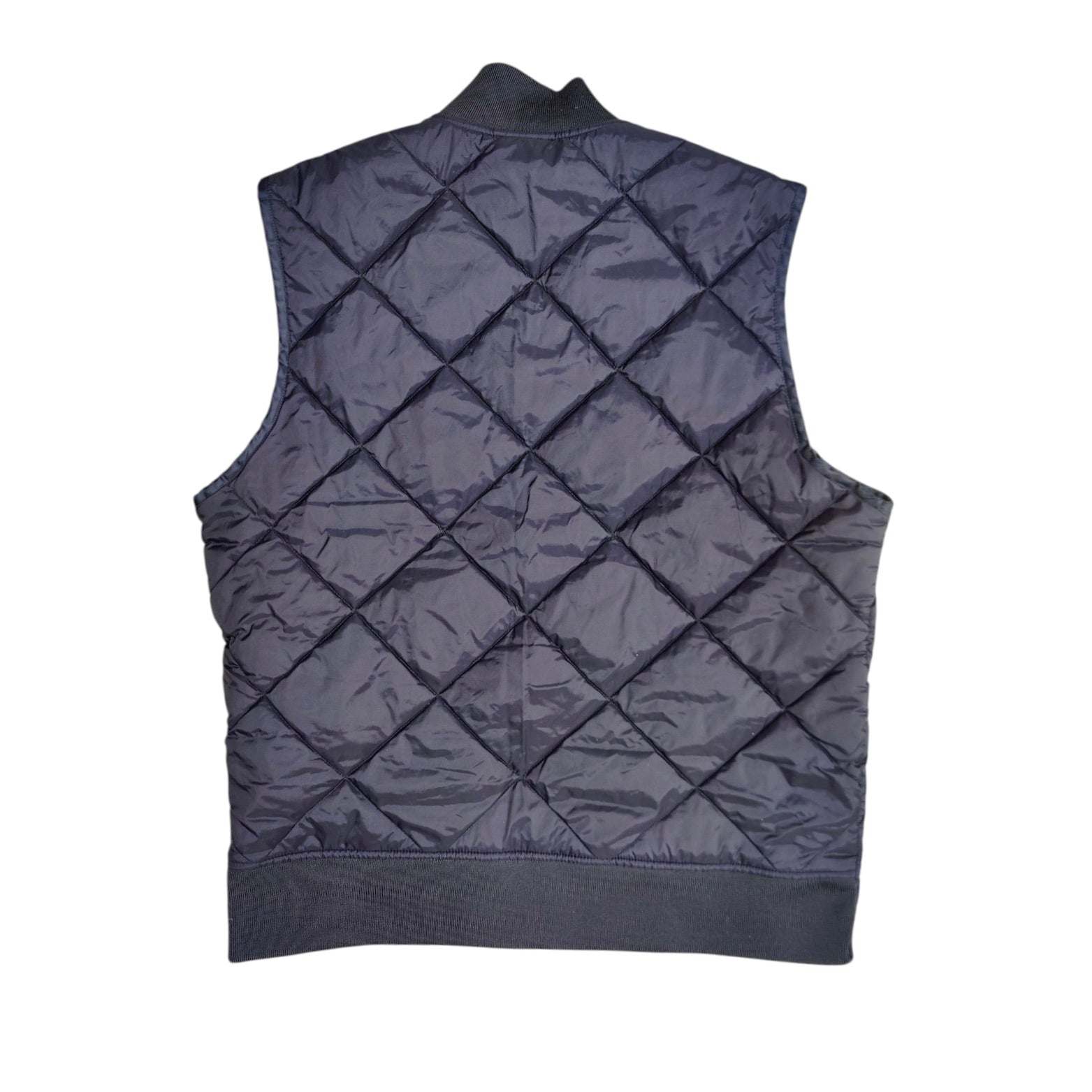 Dickies Diamond Quilted Navy Vest