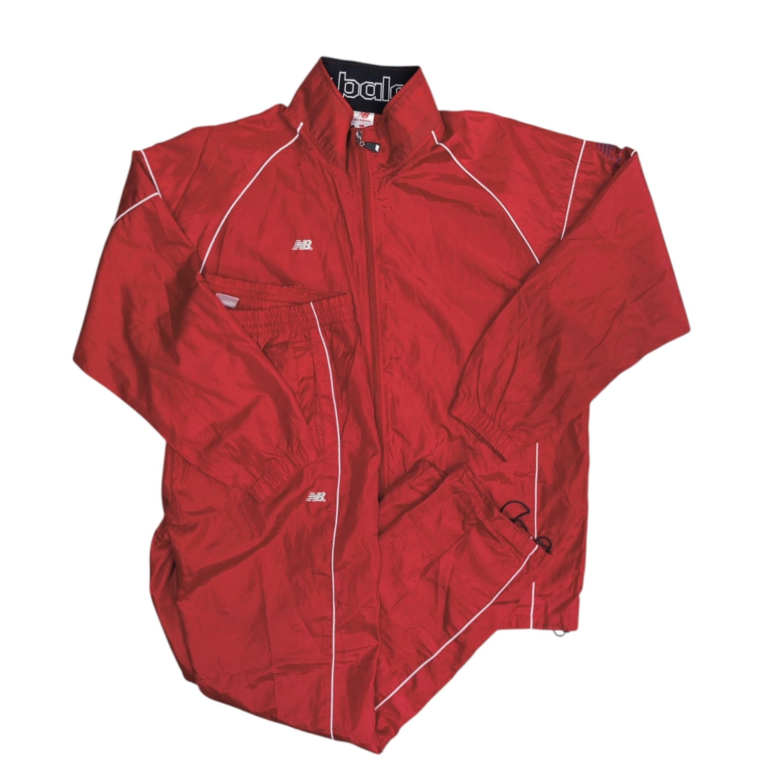 New Balance Red Track Top and Pants Set