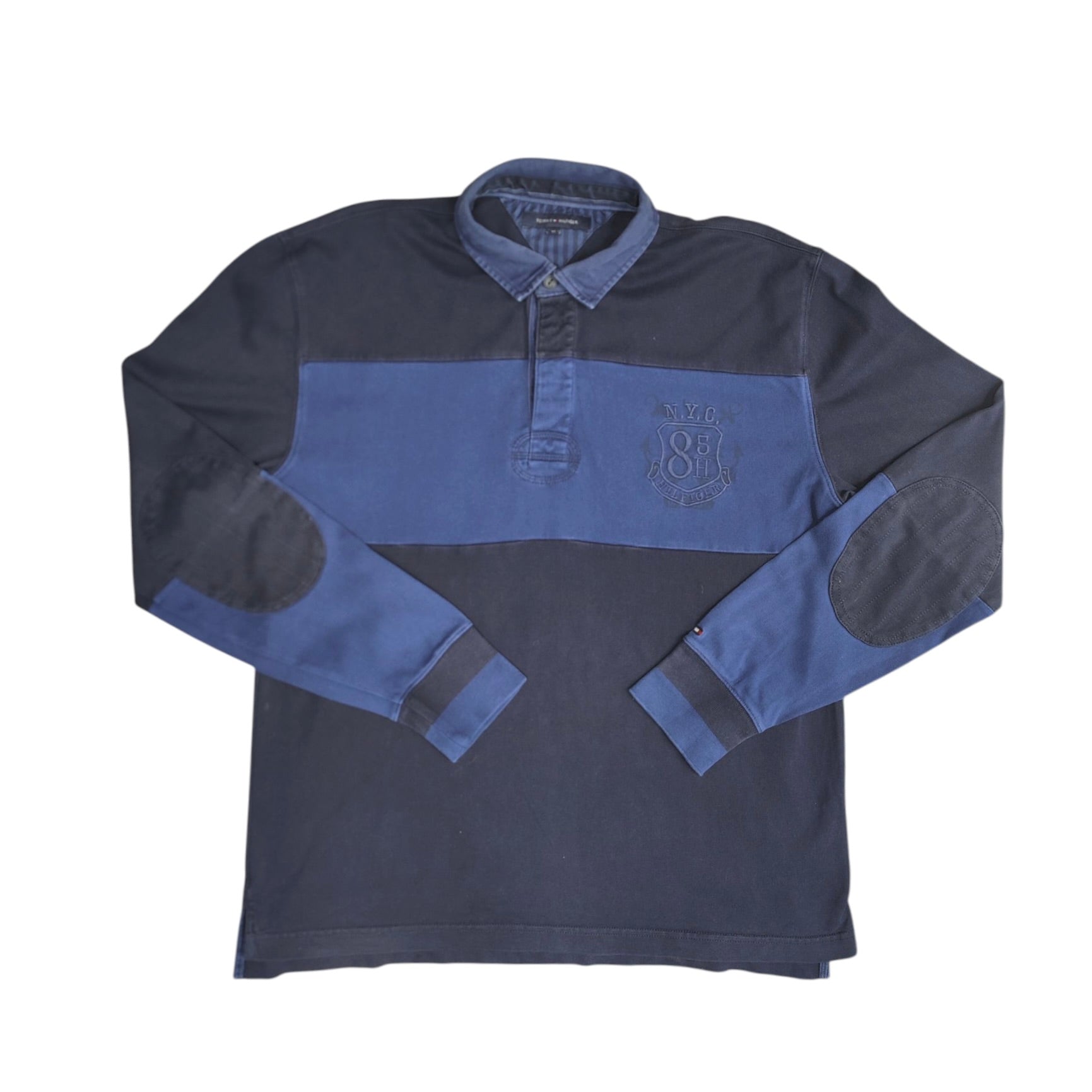 Tommy Hilfiger Navy Long Sleeve Polo