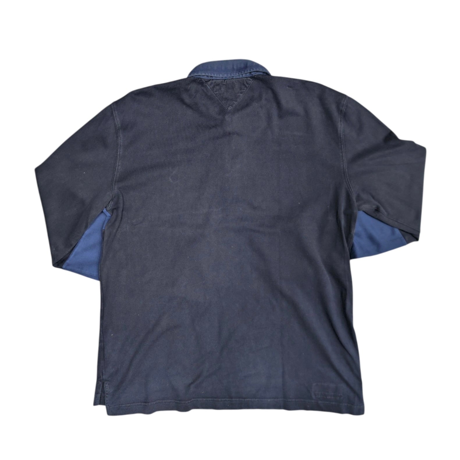 Tommy Hilfiger Navy Long Sleeve Polo