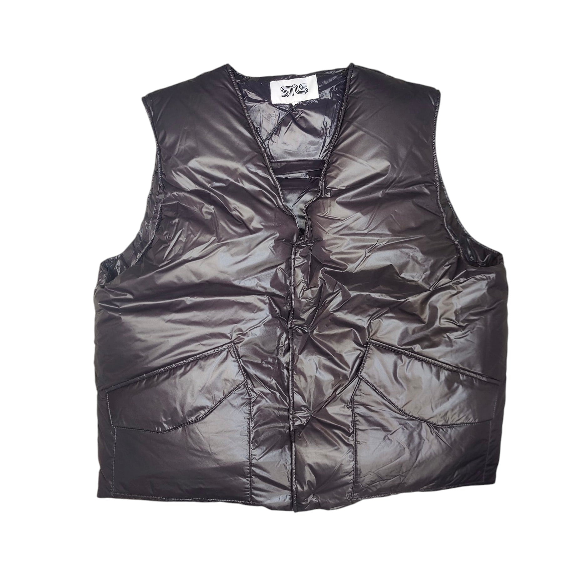 Sneakersnstuff Black Down Vest