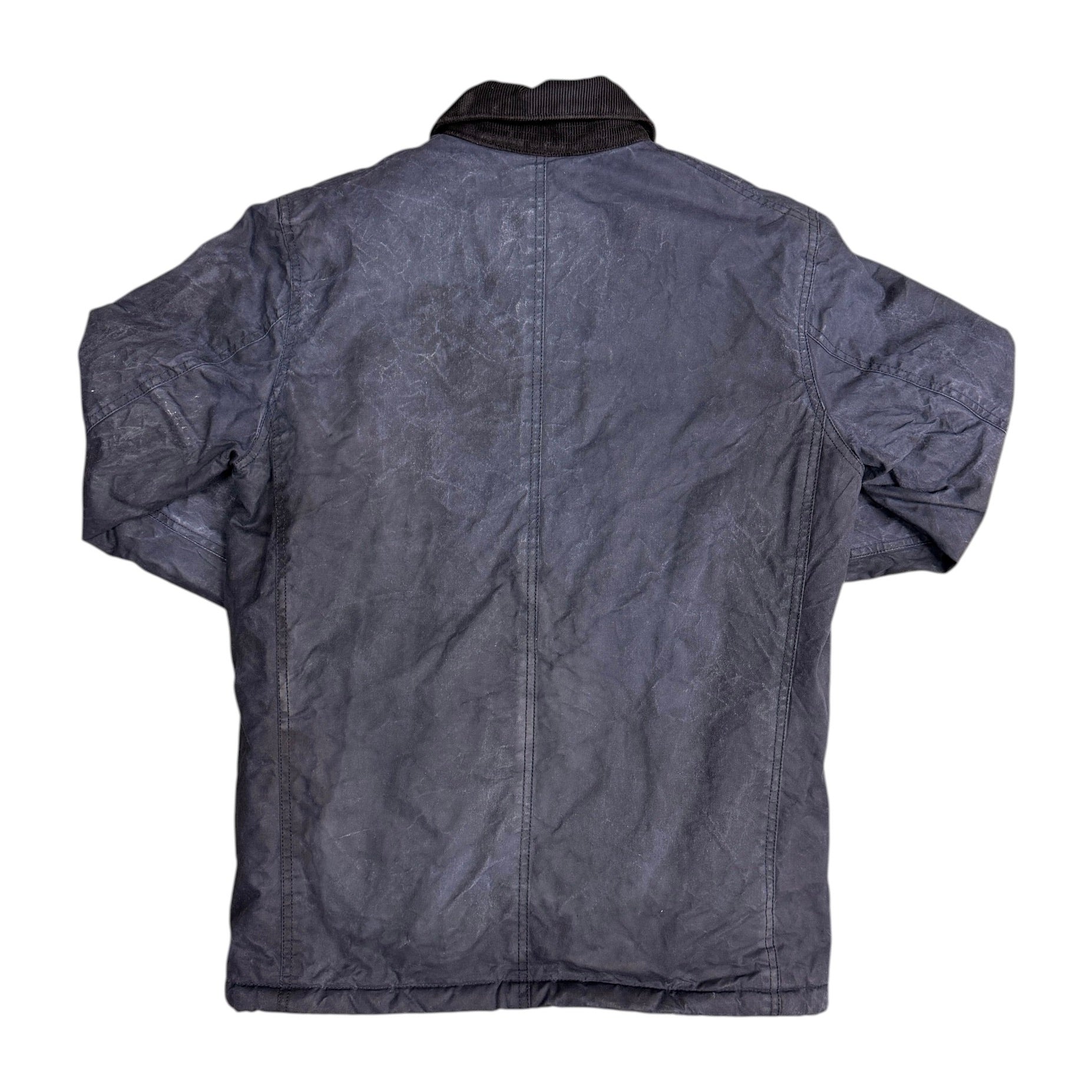 Levi's Halley Stevenson Navy Waxed Cotton Coat Jacket