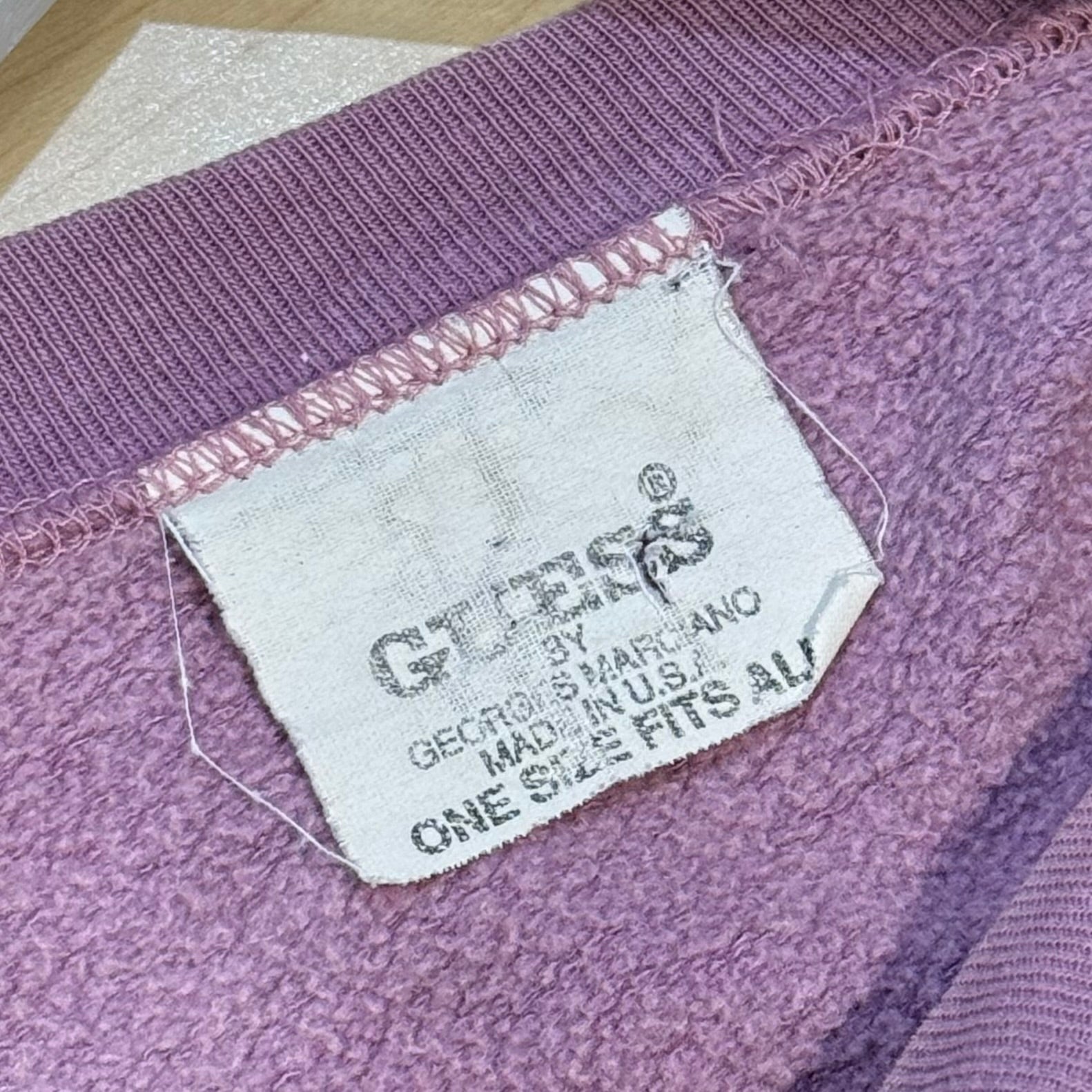 Vintage Guess By Georges Marciano Made In USA Crewneck