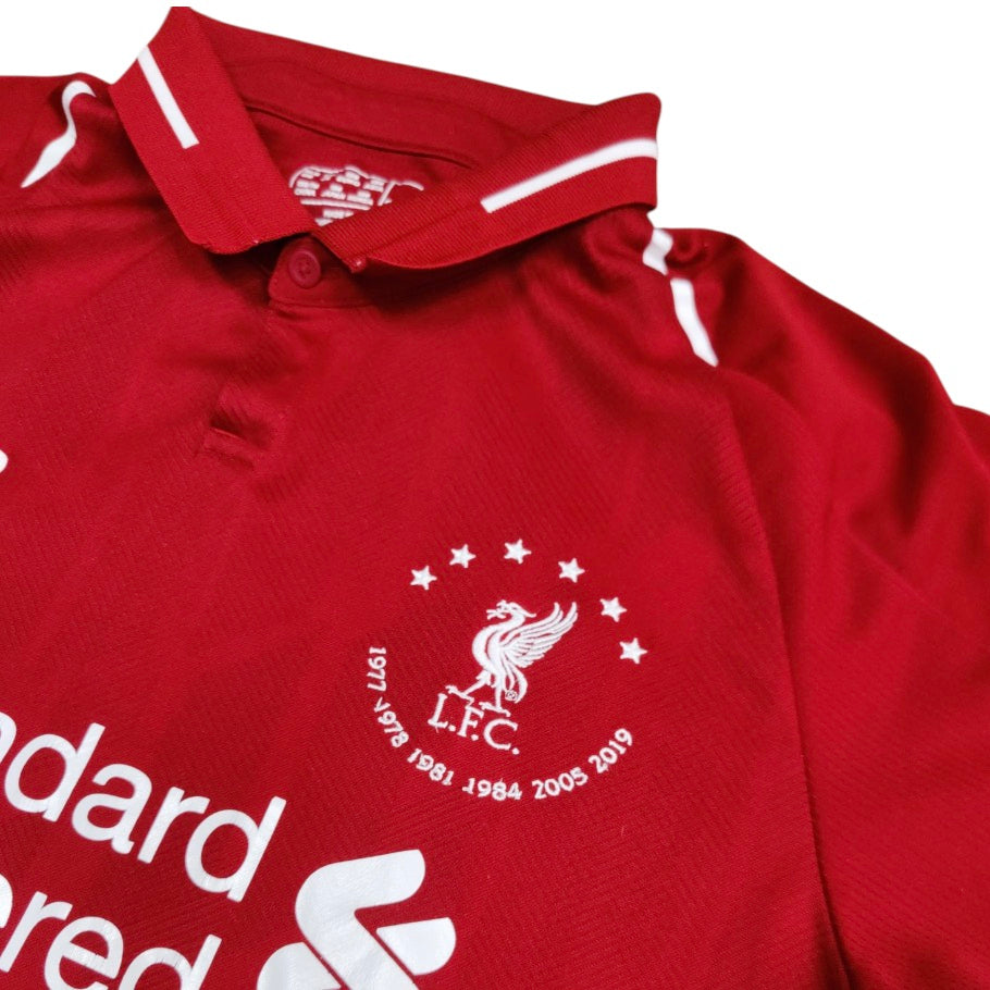 New Balance Liverpool 2018/2019 6 Times Phase Home Football Jersey (Youth)