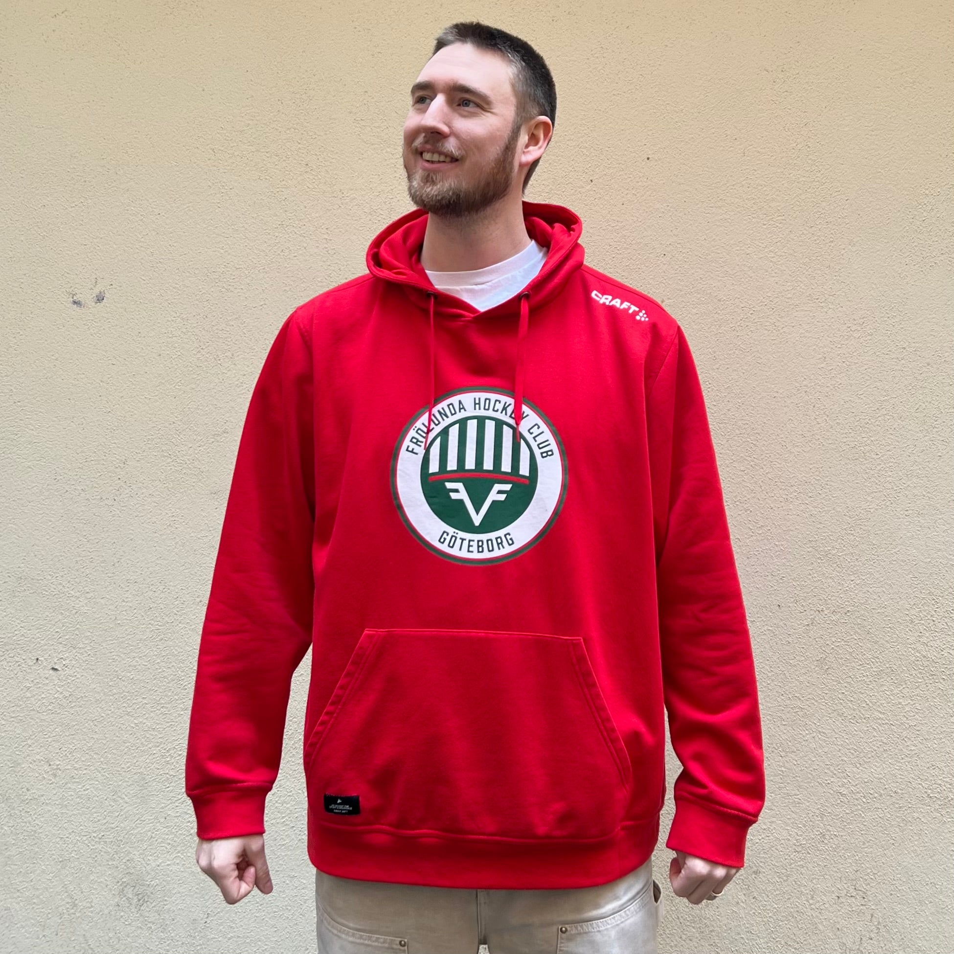 Craft Frölunda HC Red Hoodie