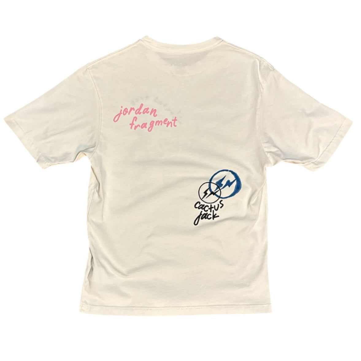 Travis Scott x Jordan x Fragment White Tshirt