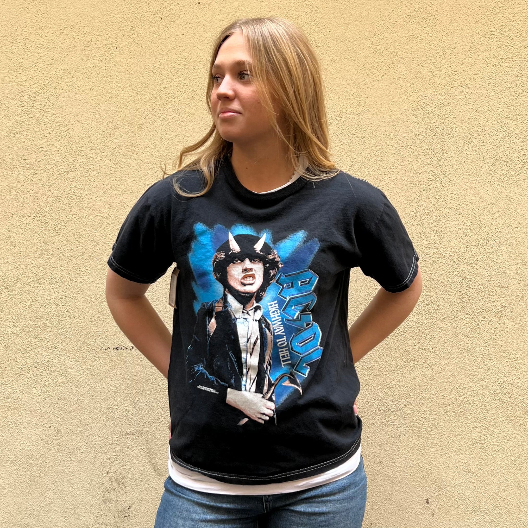 AC/DC Highway To Hell Print Tshirt
