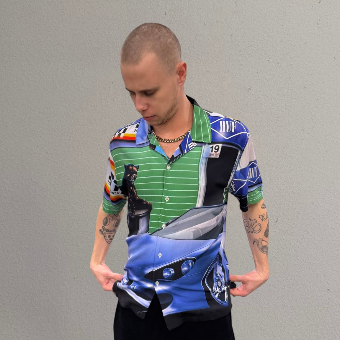 HUF Trophy Resort Short Sleeve Shirt