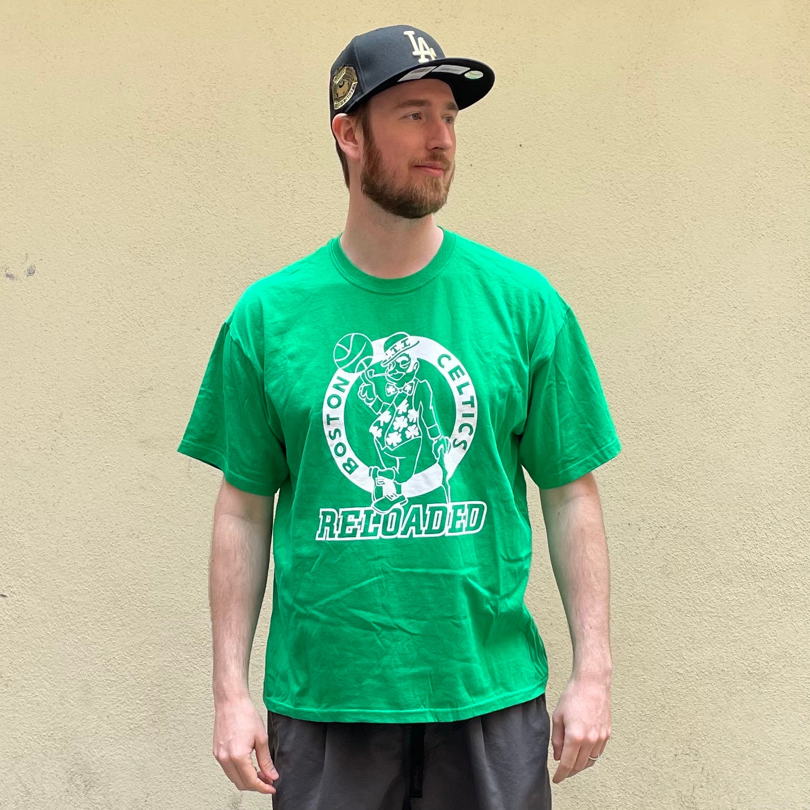Gildan Boston Celtics Reloaded Tip Off Game Green Tshirt