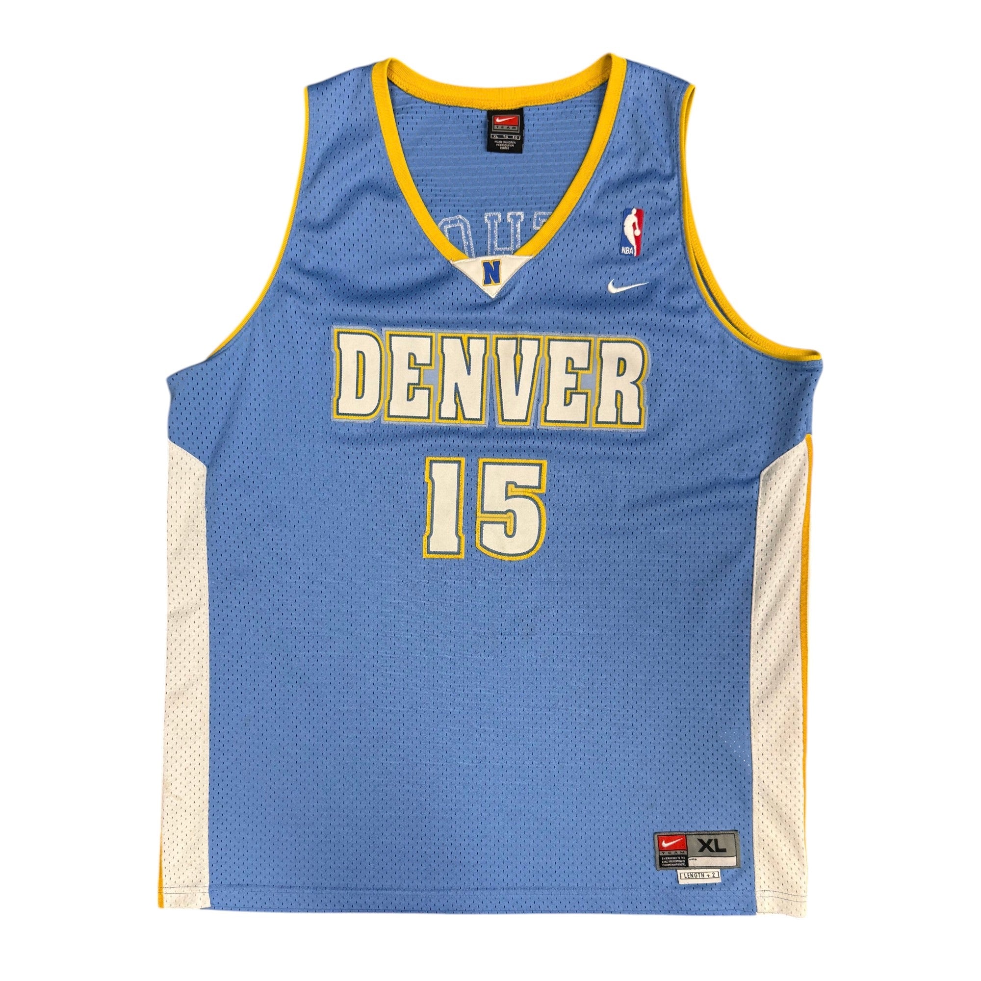 Nike Denver Nuggets Anthony #15 Basketball Jersey (2004)