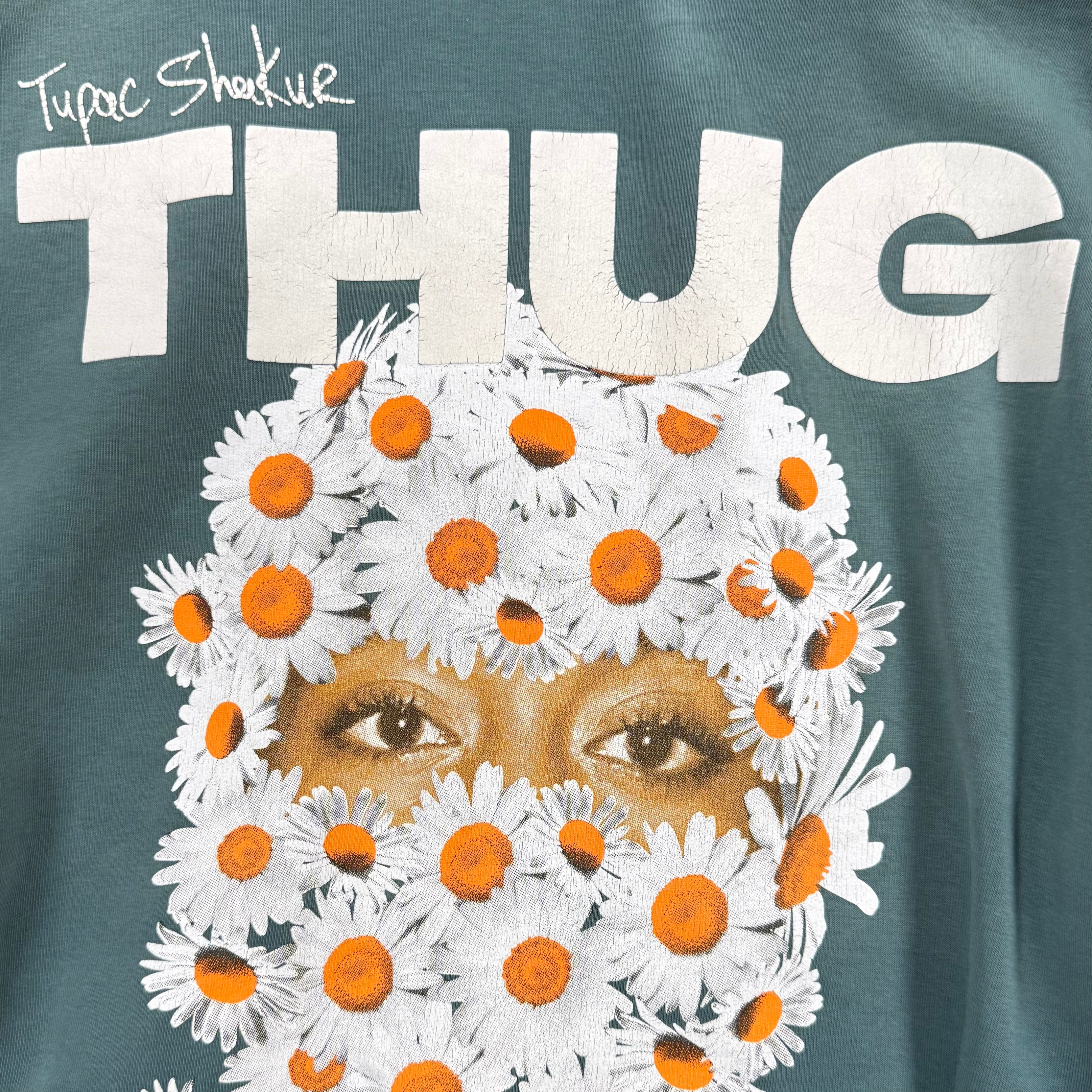 Mafia Tupac Thug Life Green Hoodie