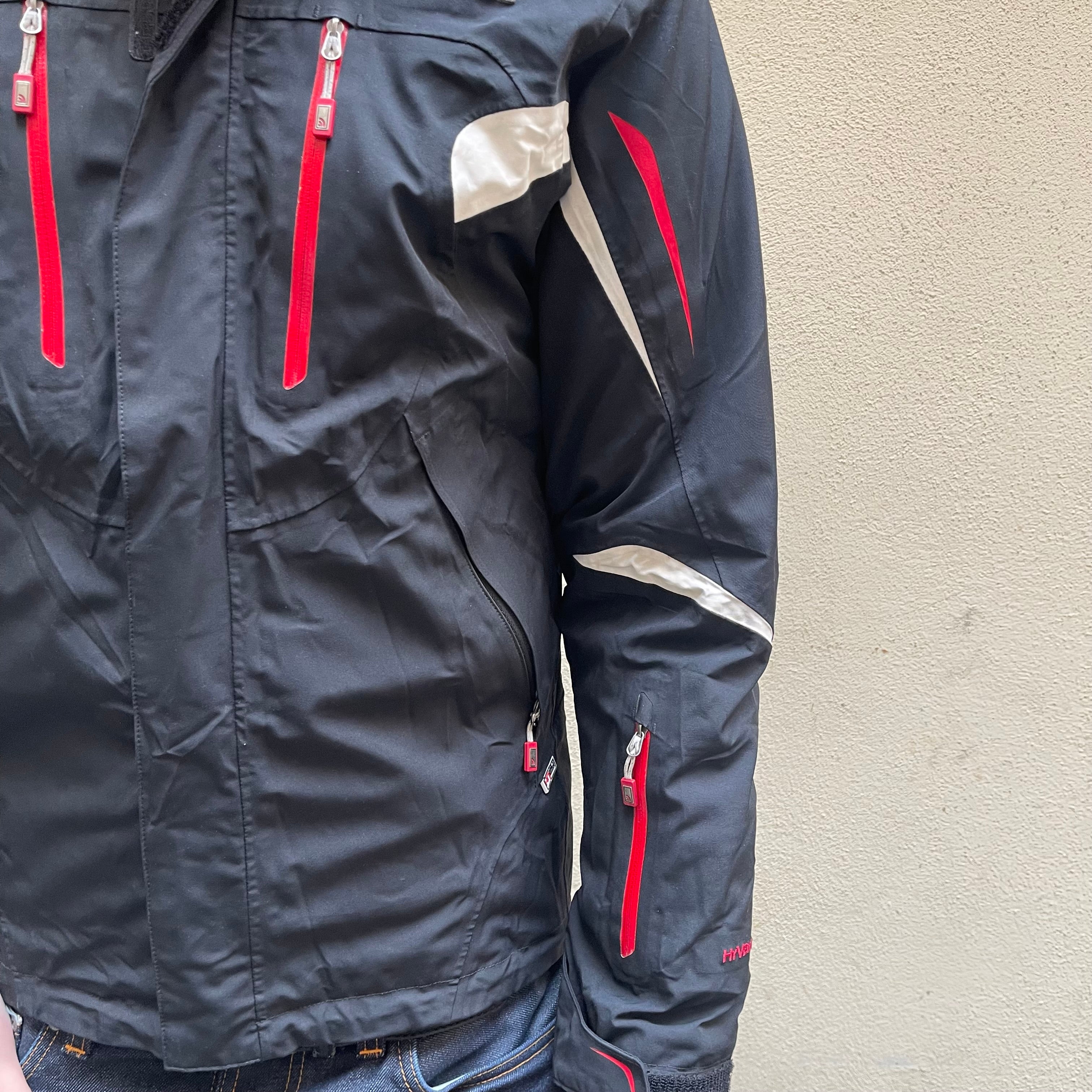 The North Face Black White Red Ski Jacket