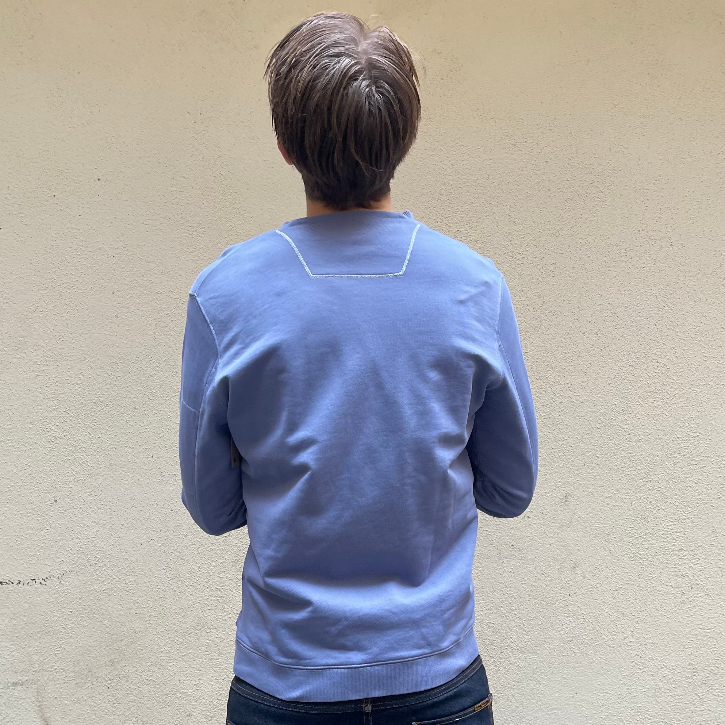 C.P Company Blue Dyed Crewneck