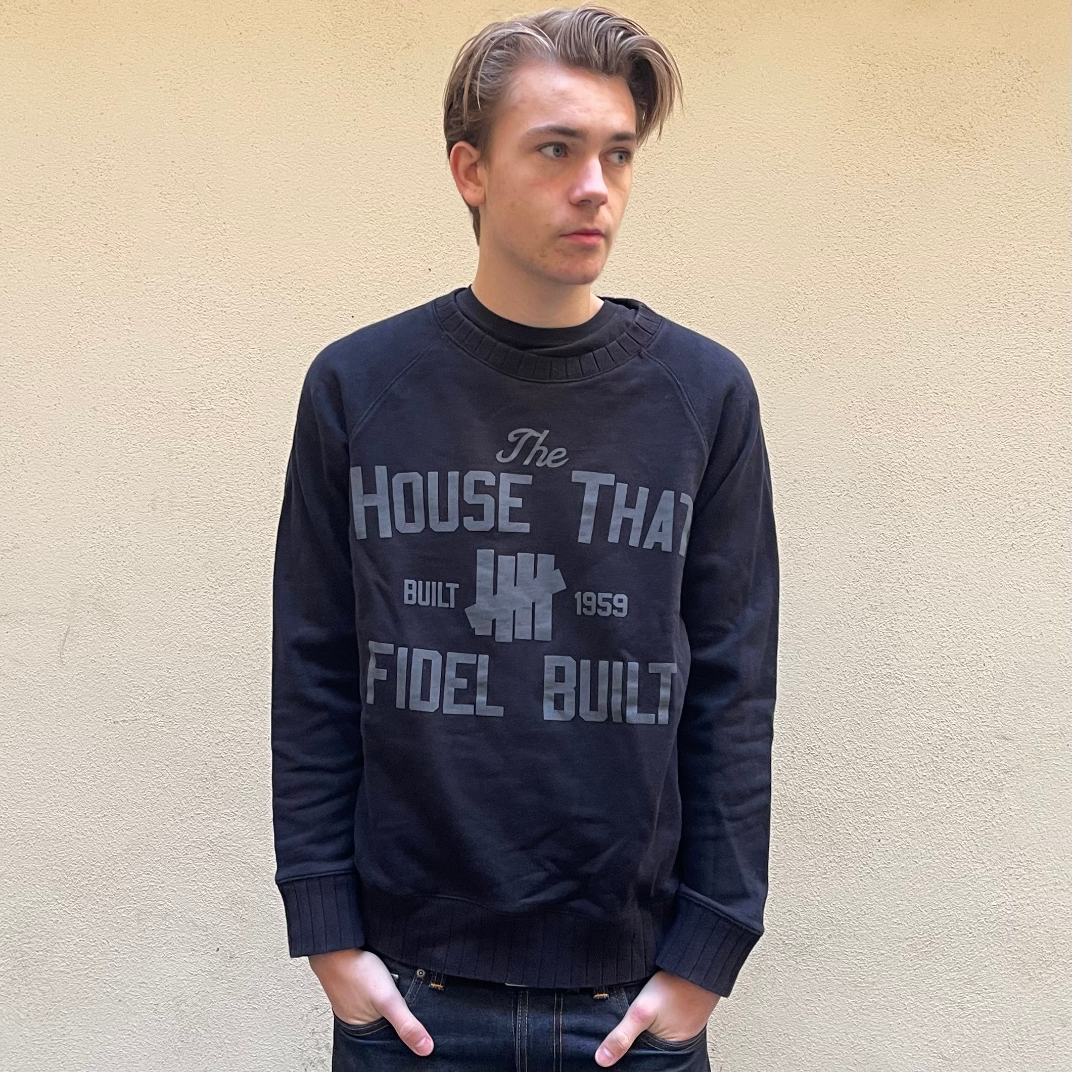 Undefeated The House That Fidel Built Black Sweatshirt