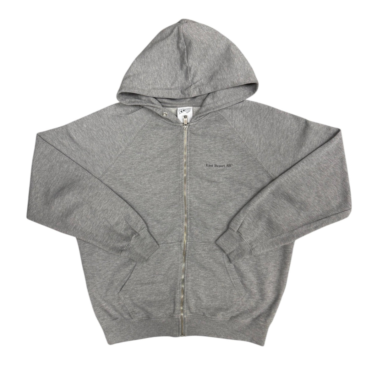 Last Resort Grey Full Zip Hoodie
