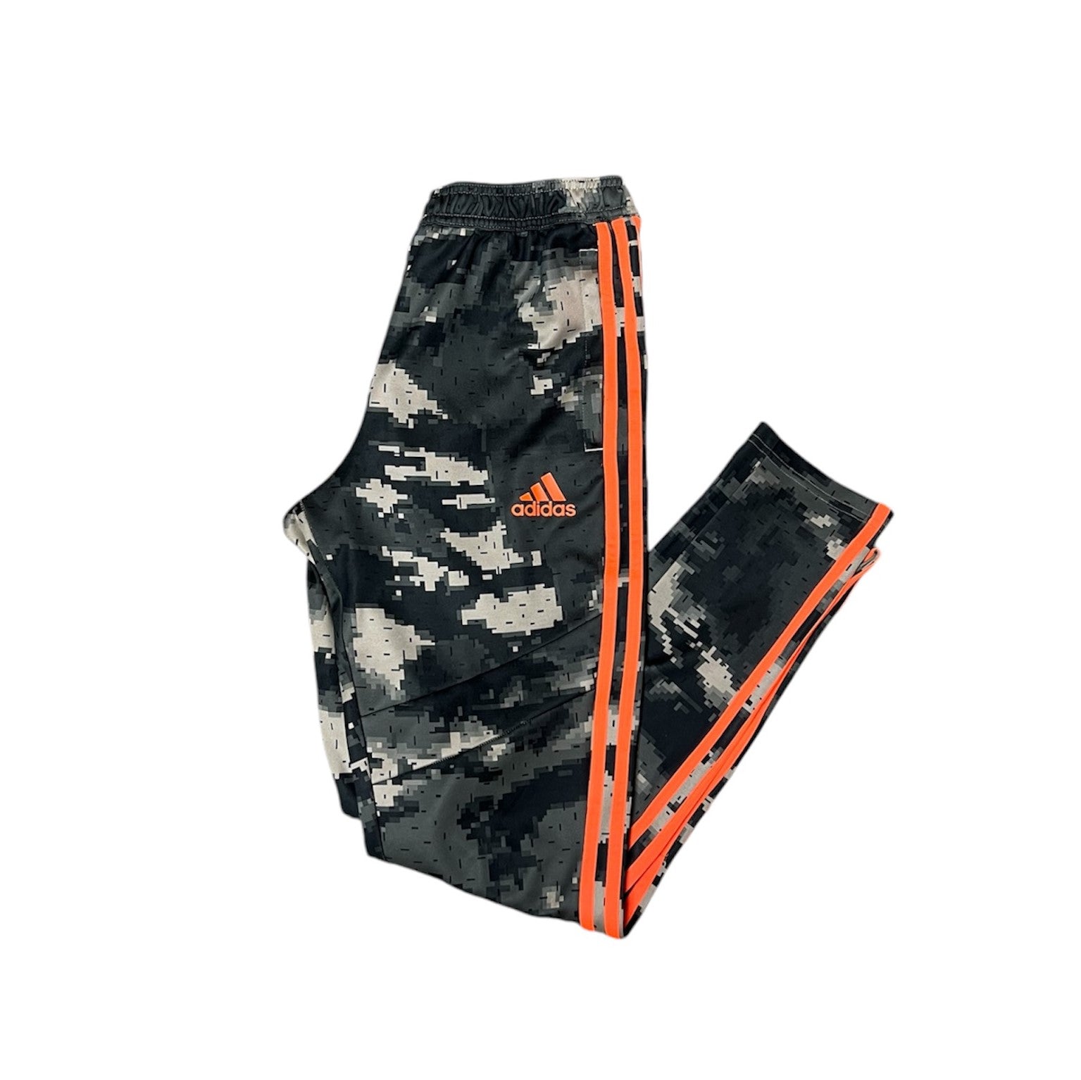 Adidas Digi Camo Orange Track Pants (Youth)