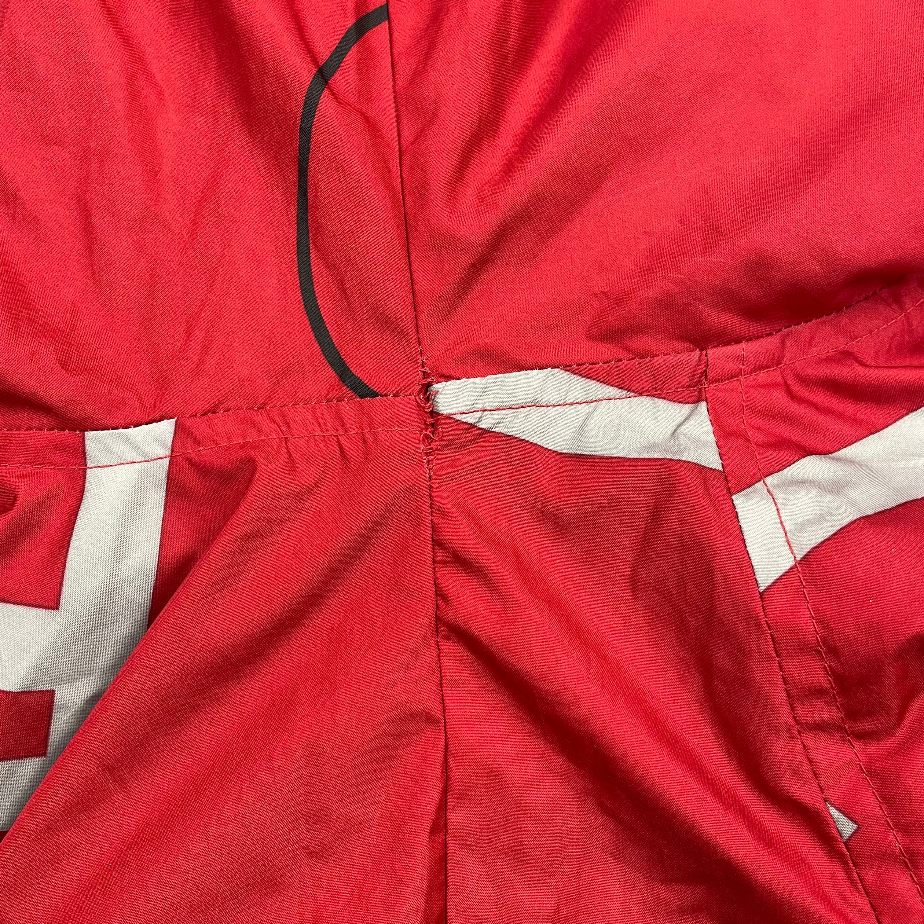 Jordan Red White Black Reversible Jacket