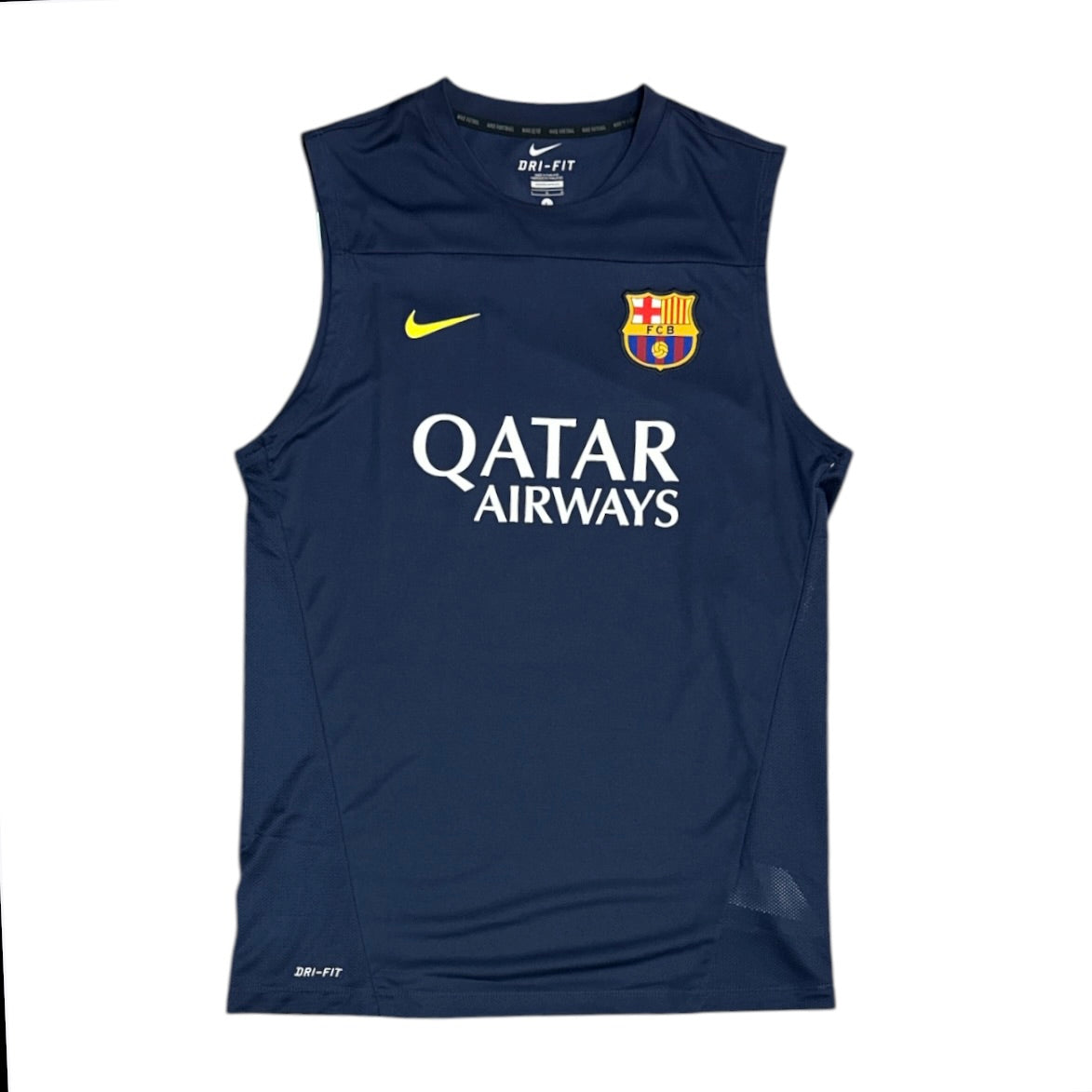 Nike FC Barcelona 2013/2014 Navy Turquoise Training Vest