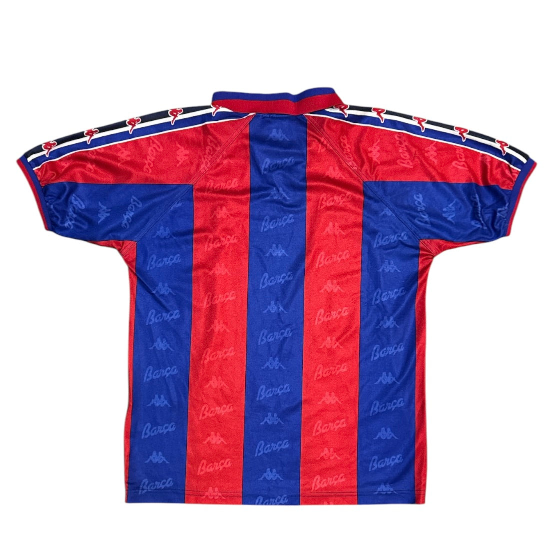 Vintage Kappa FC Barcelona 1996/1997 Home Football Jersey