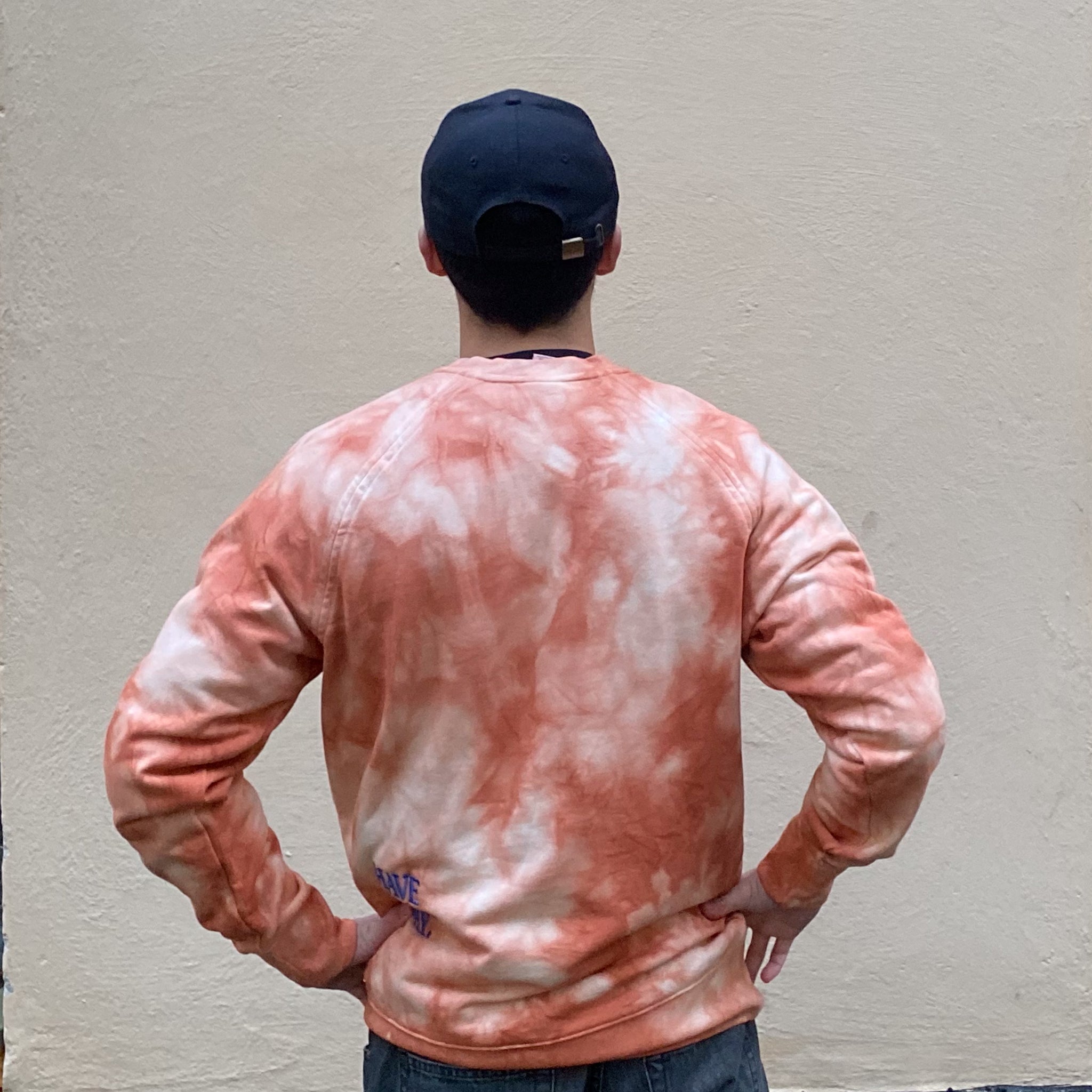 Nike Orange Tiedye Daisy Sweatshirt