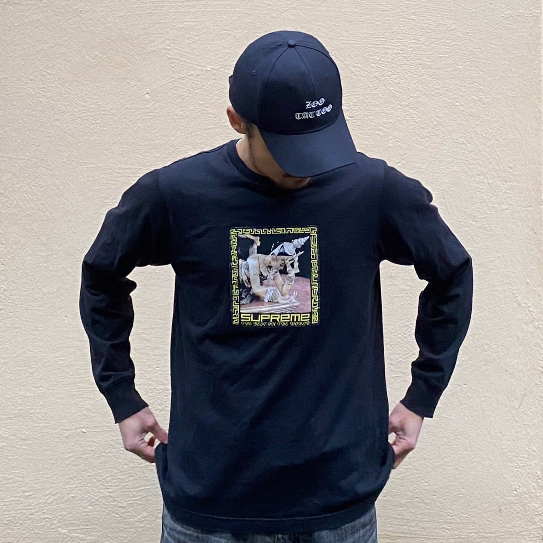Supreme Best In the World Black Long Sleeve Tshirt