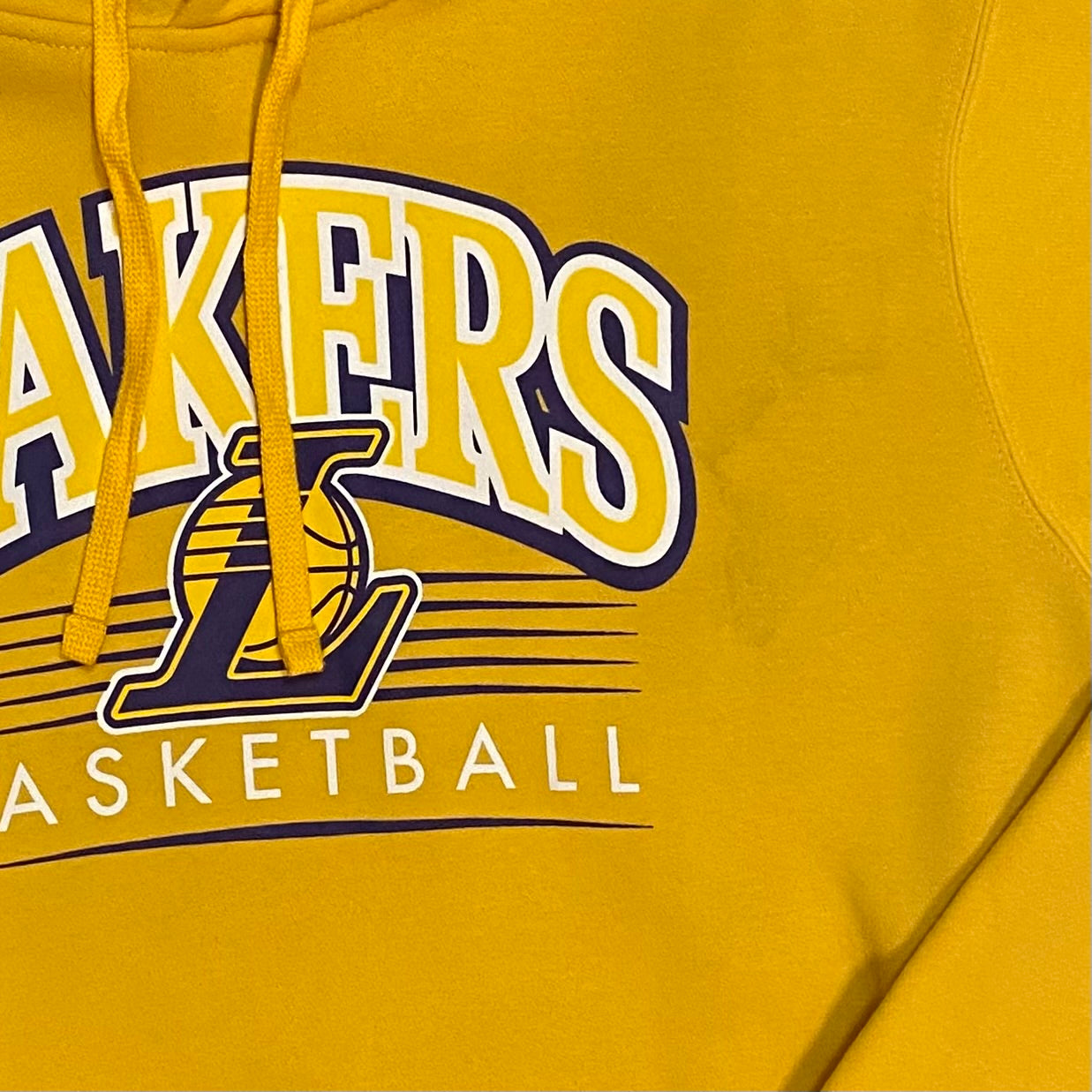 Nike Los Angeles Lakers NBA Yellow Hoodie