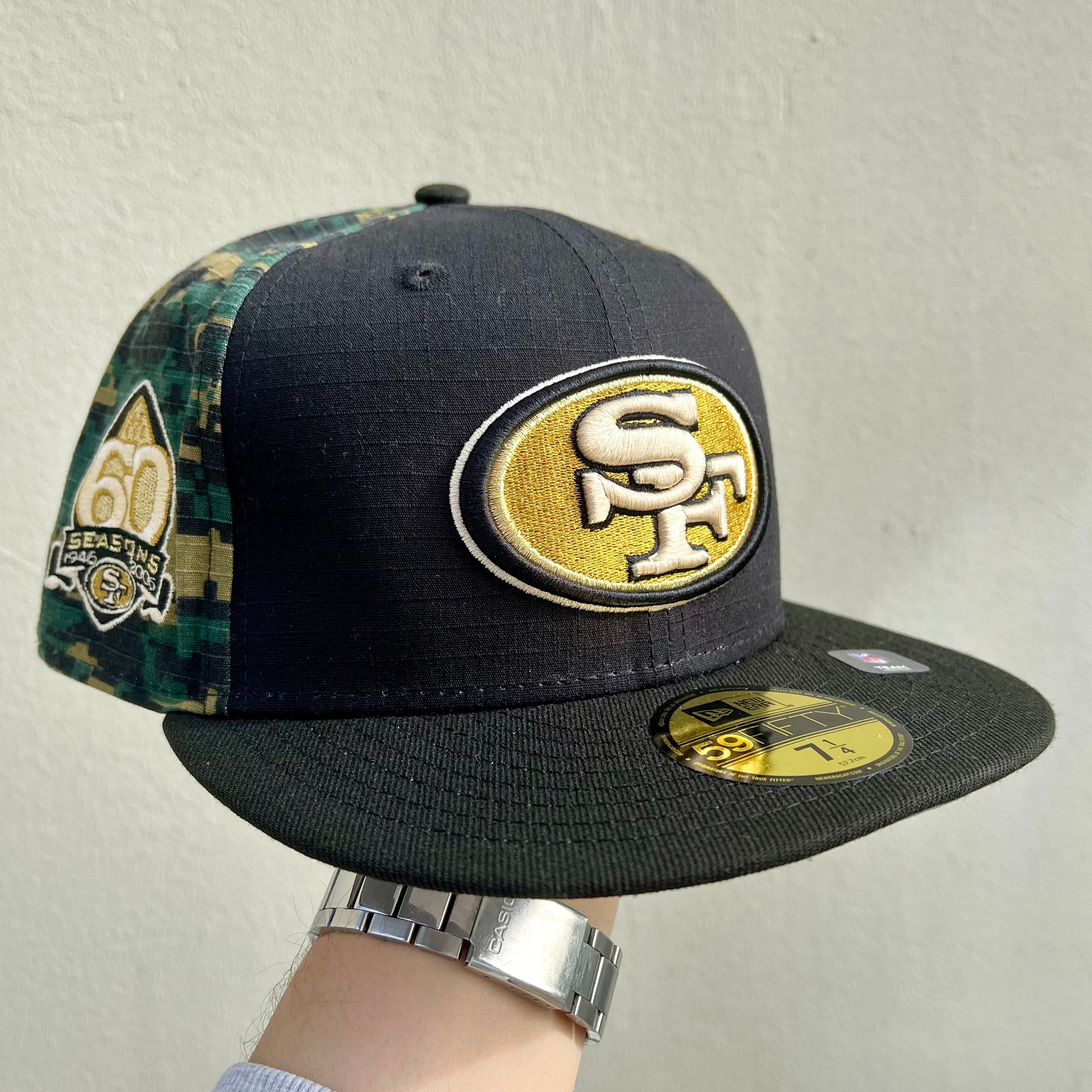 New Era San Francisco 49ers Digi Camo Fitted Cap