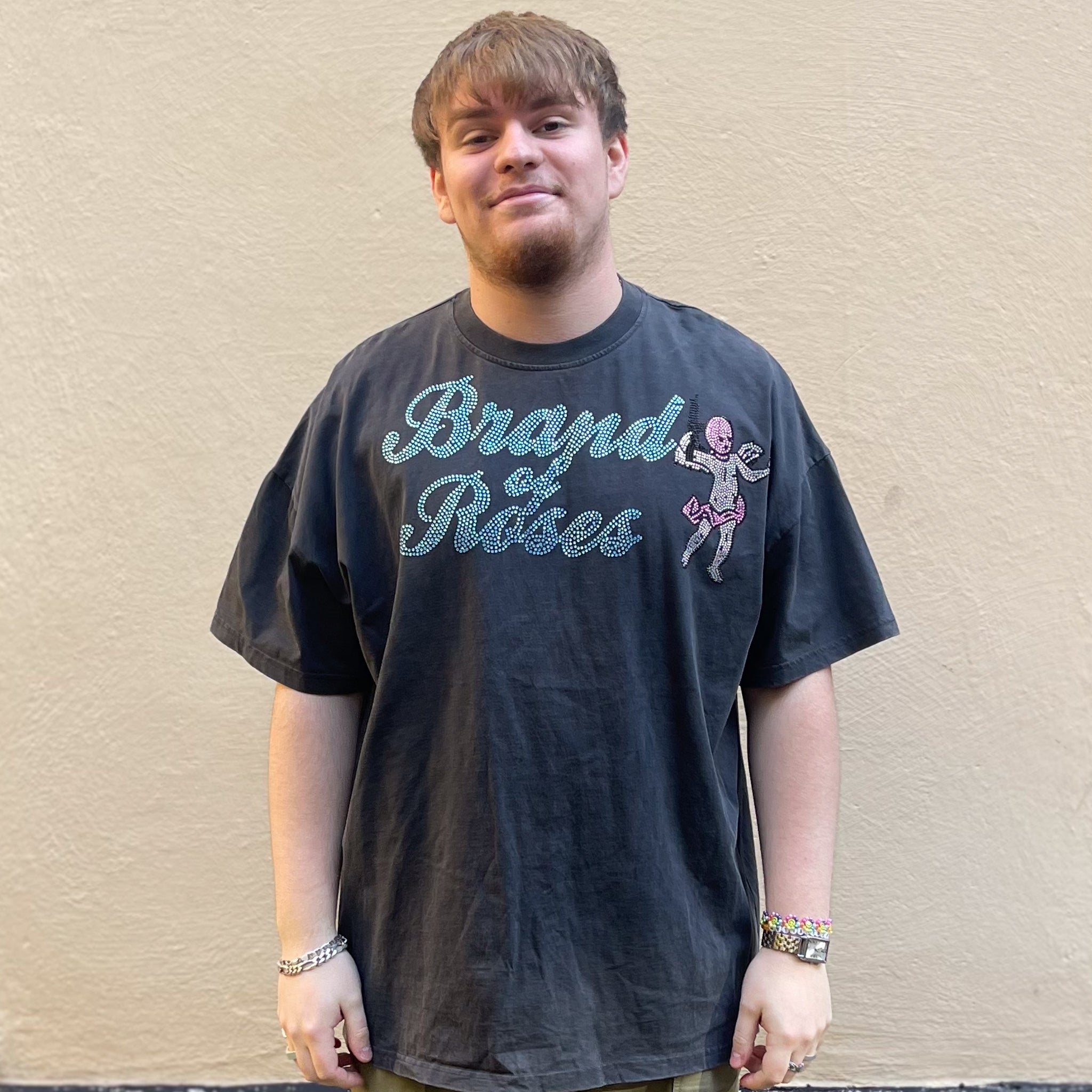 Brand of Roses Rhinestone Tshirt