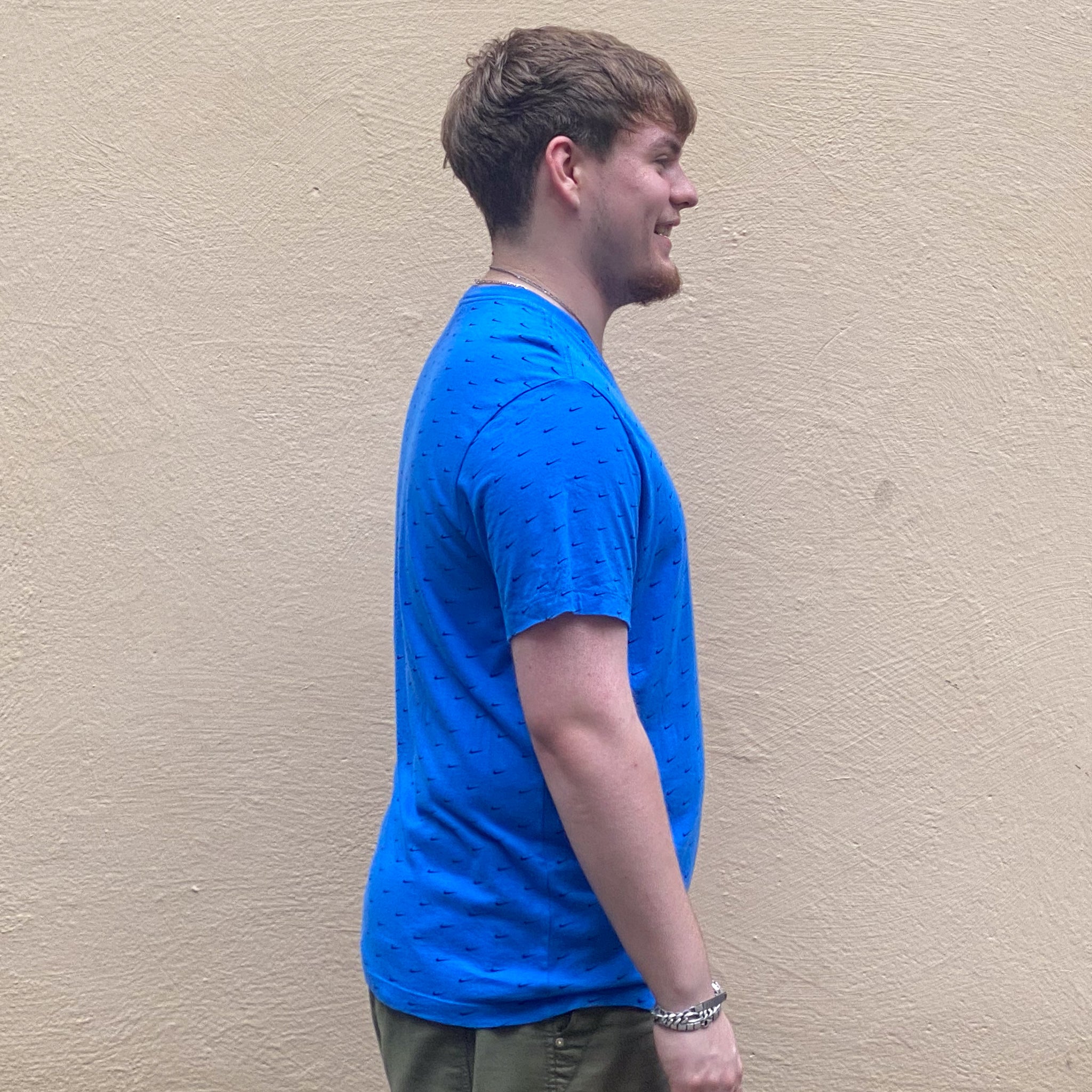 Nike Swoosh Tshirt Blue/Red
