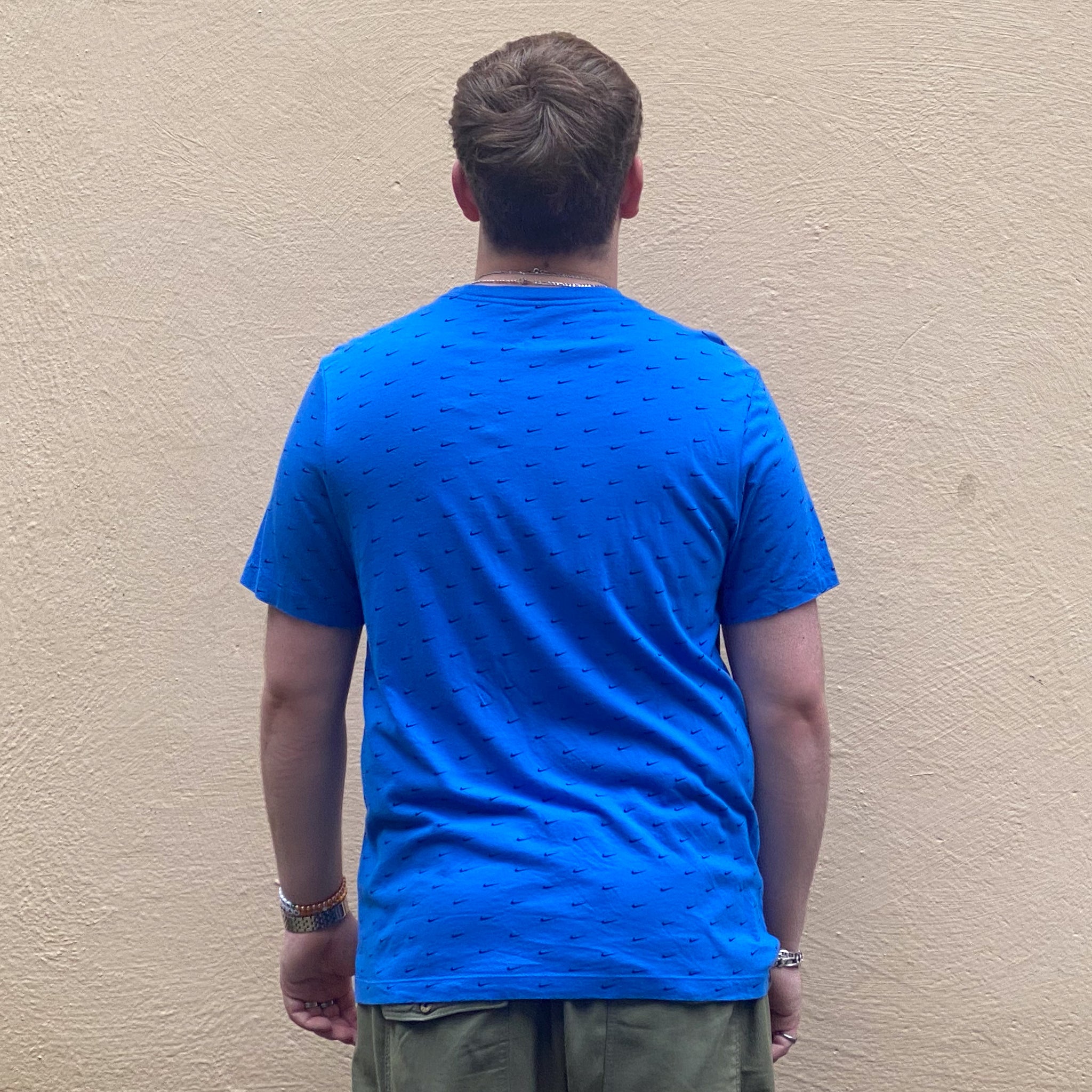 Nike Swoosh Tshirt Blue/Red