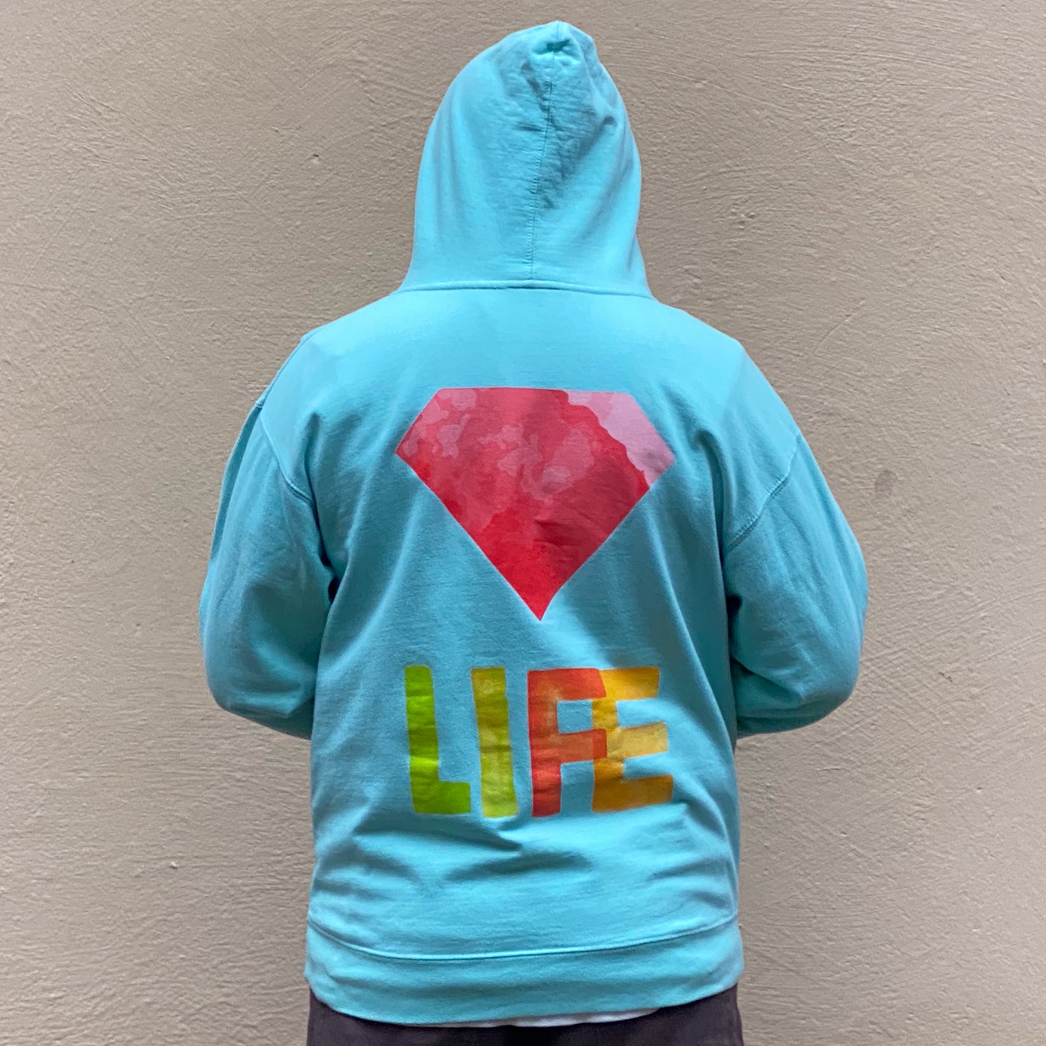 Diamond Supply Co Turquoise Hoodie