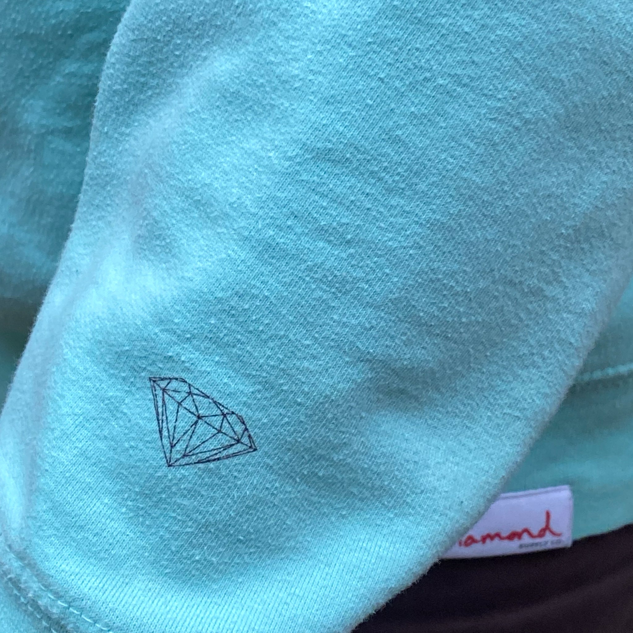 Diamond Supply Co Turquoise Hoodie