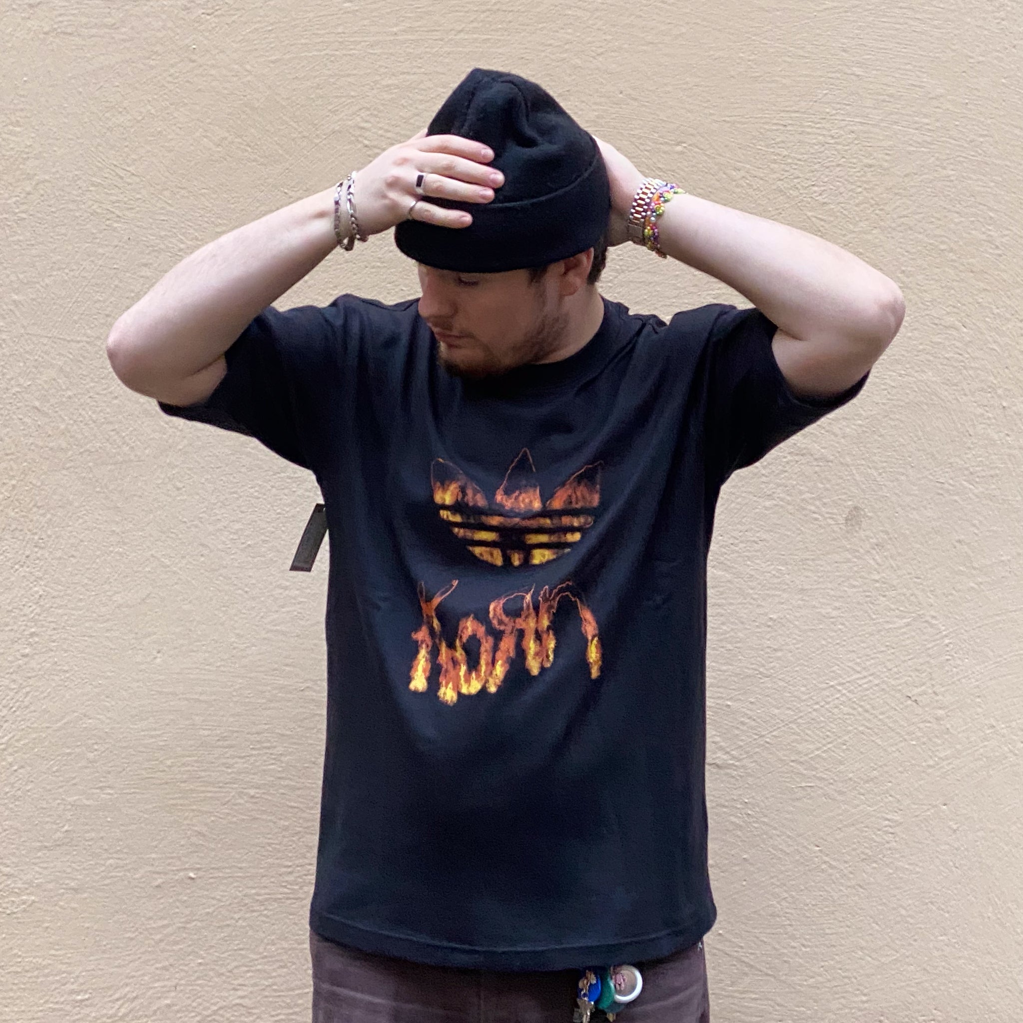 Adidas x KoRn Black Tshirt