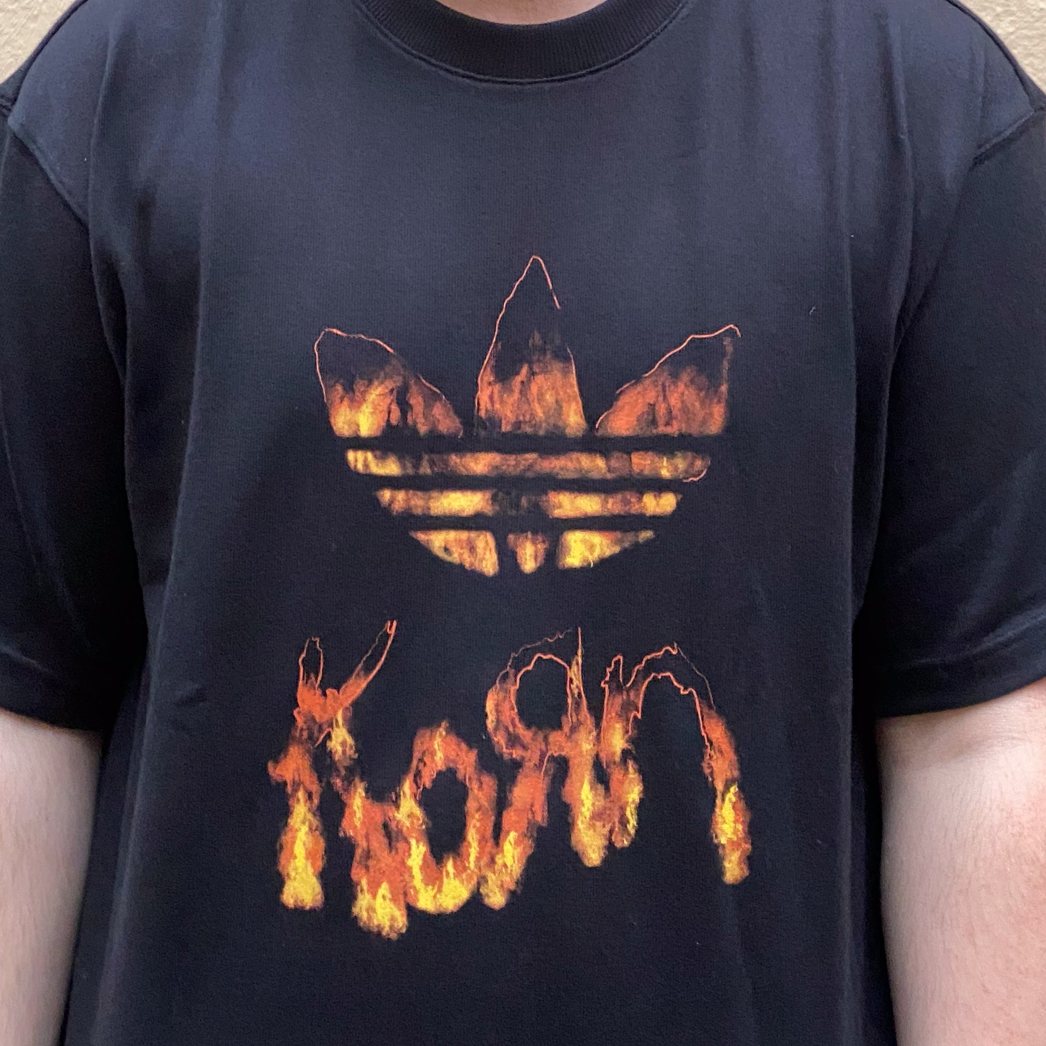 Adidas x KoRn Black Tshirt