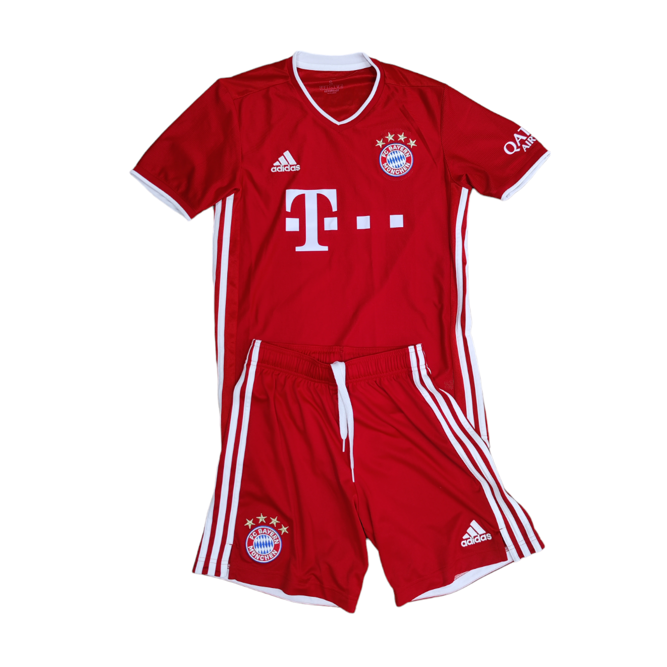 Adidas Bayern Munchen 2020/2021 Football Jersey Shorts Set