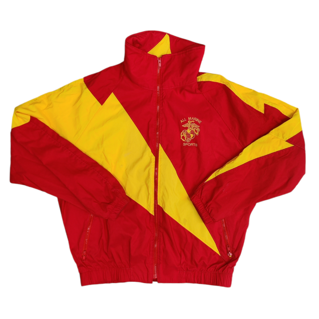 USMC All Marine Sport Red Yellow Jacket