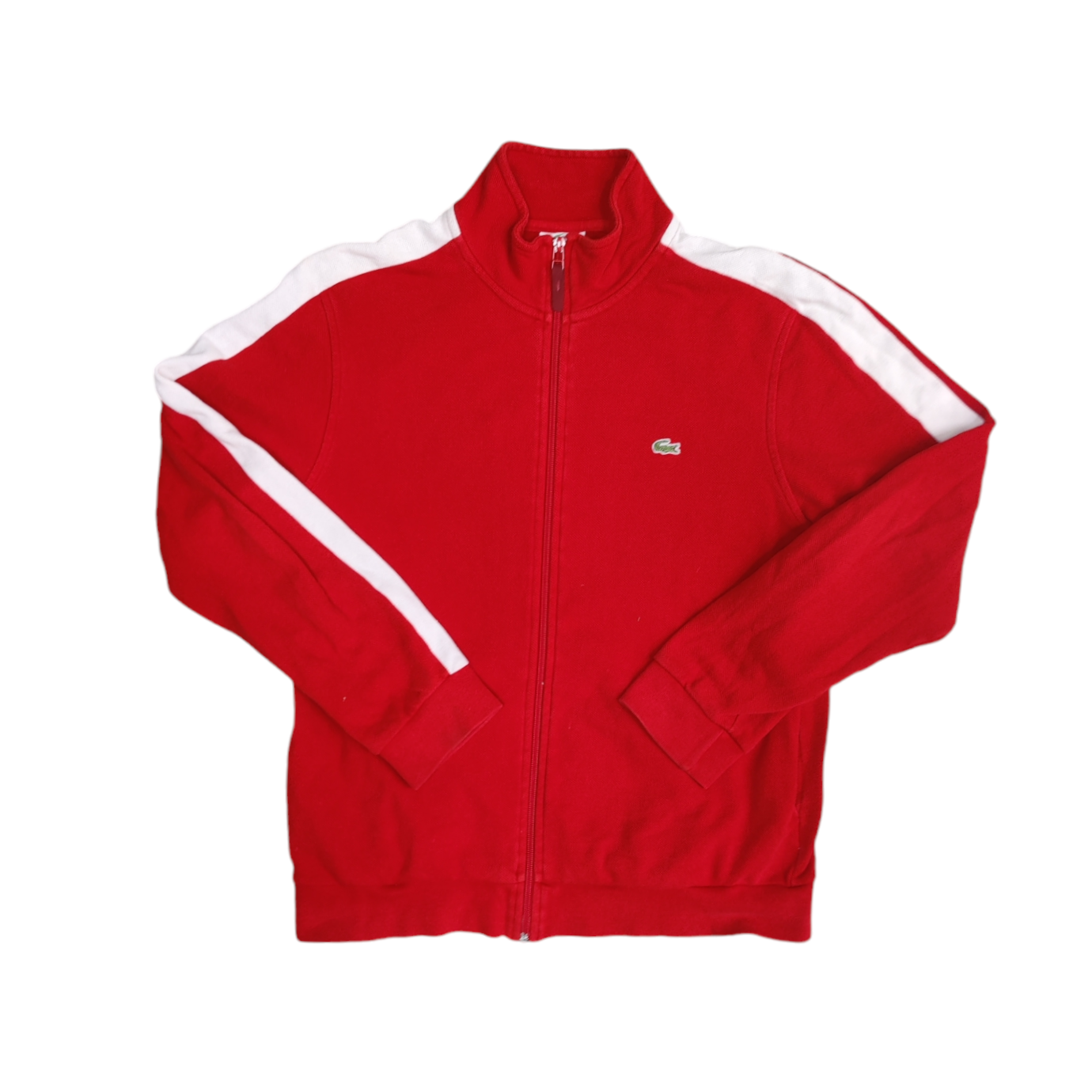 Lacoste Red White Track Jacket