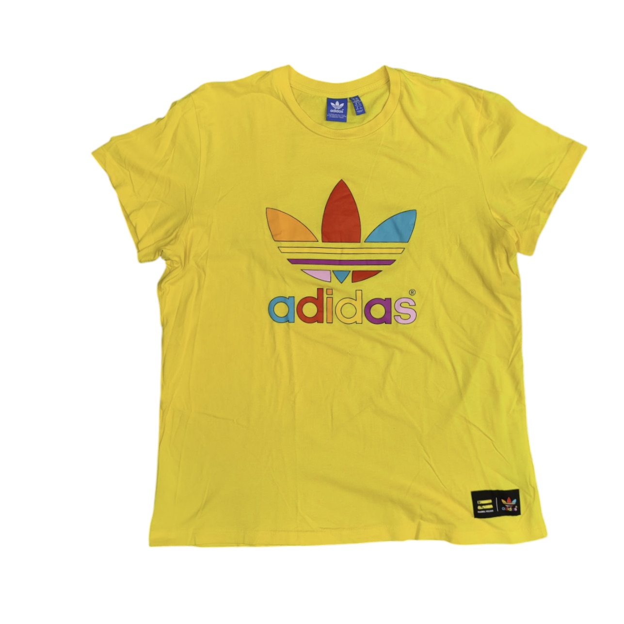 Adidas Originals Pharrell Williams Supercolor Yellow Tshirt