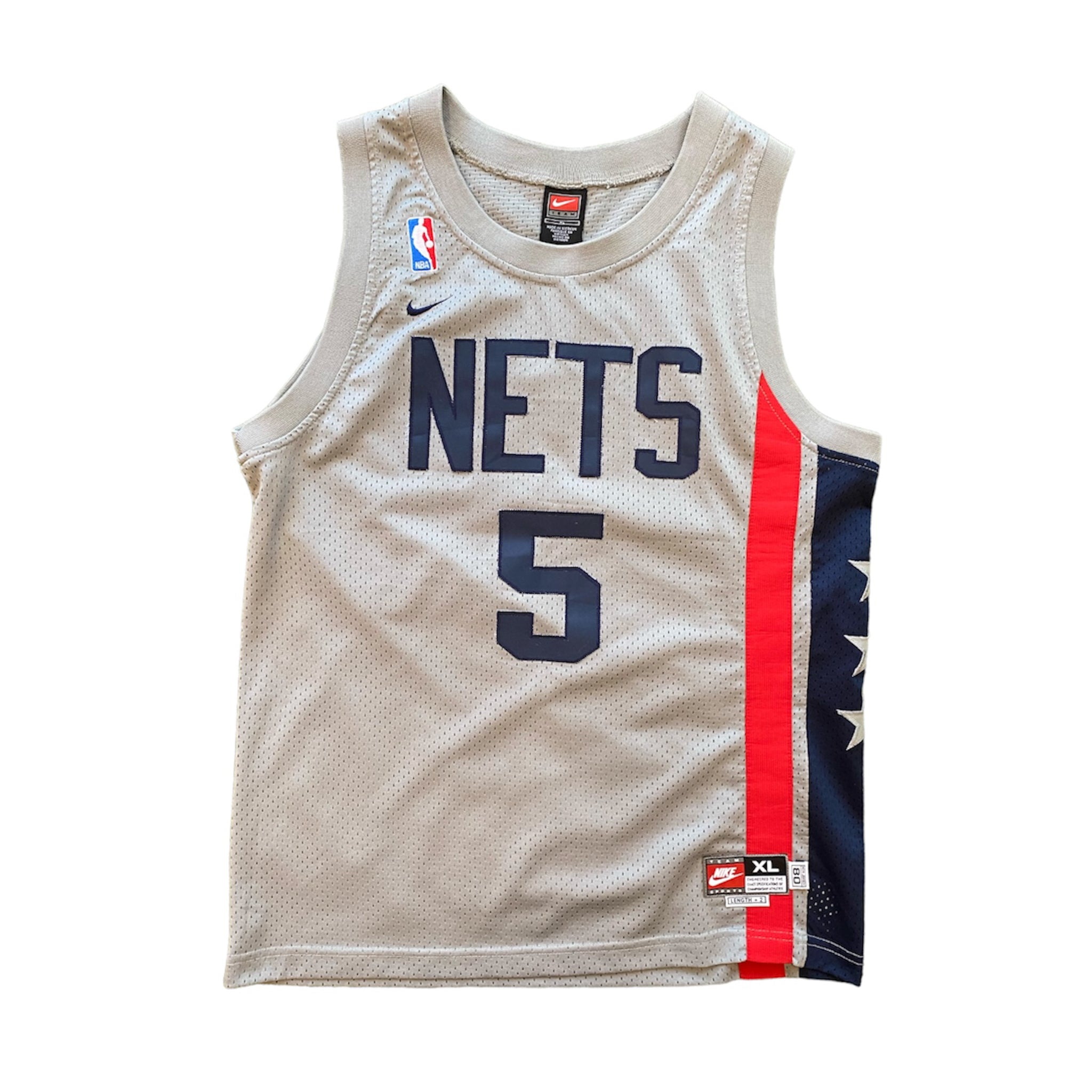 Nike 80 NBA New Jersey Nets Jason Kidd Away Basketball Jersey (Youth)