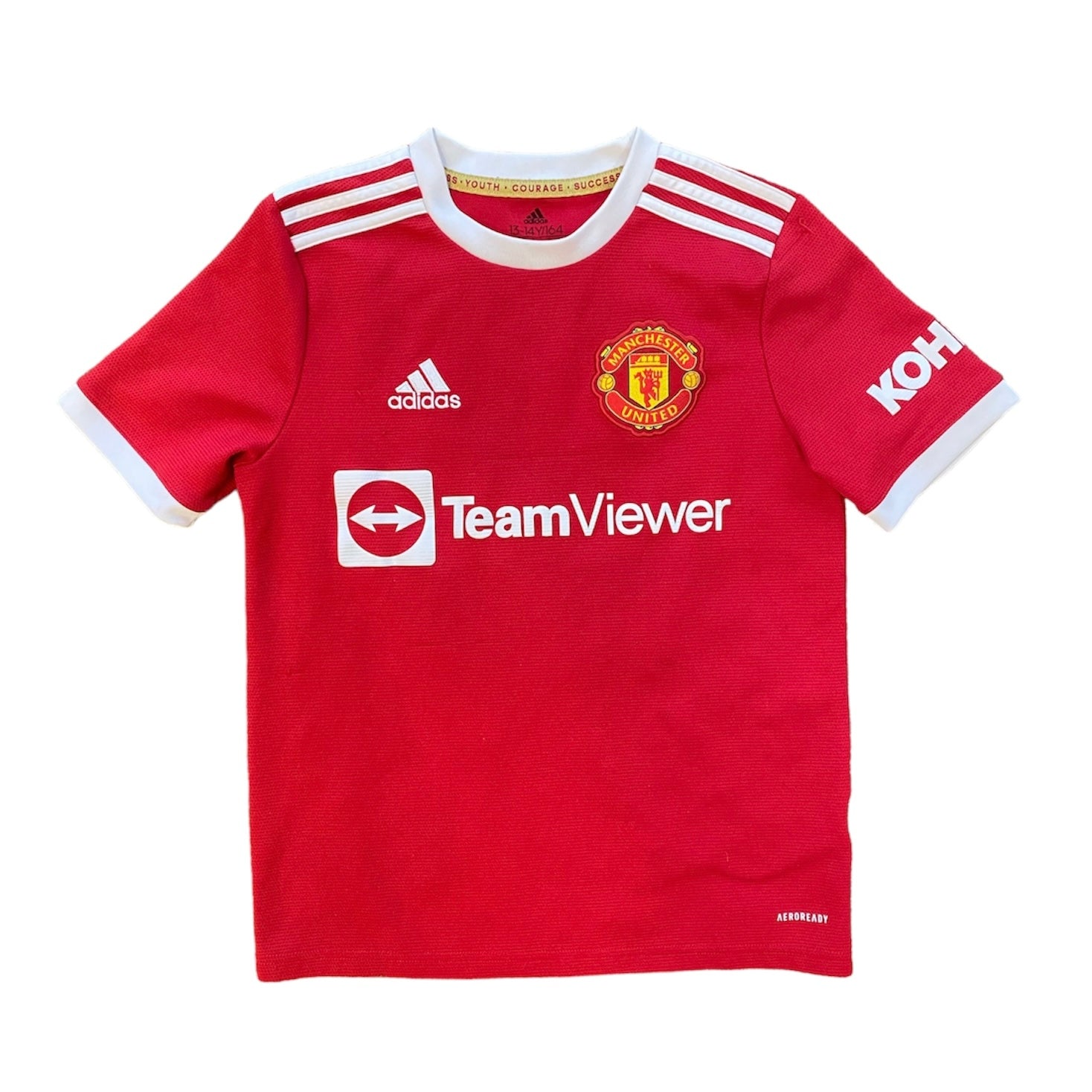 Adidas Manchester United 2021/2022 Home Jersey (Youth)