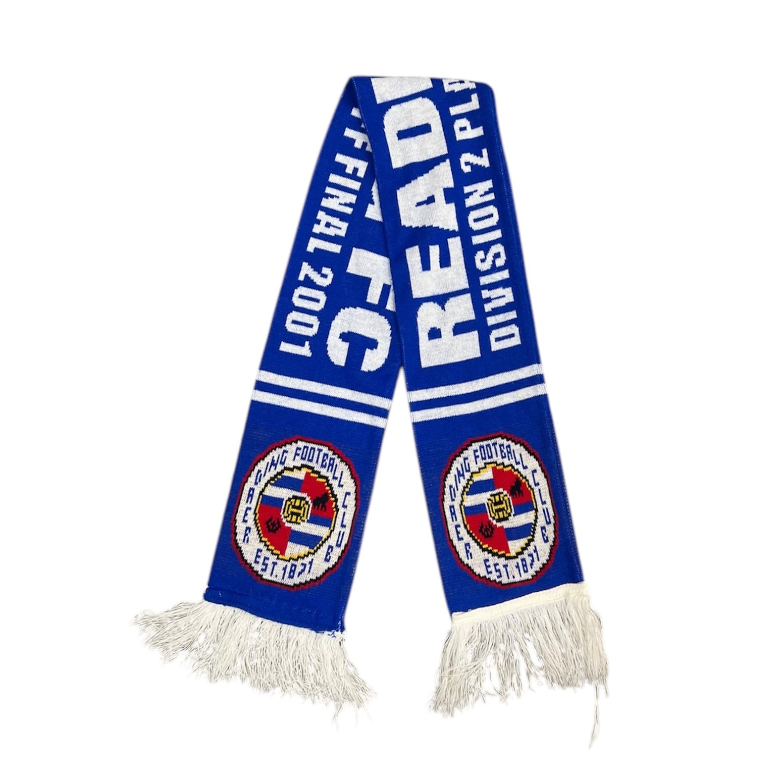 Reading FC Division 2 Playoff FInal 2001 Football Scarf