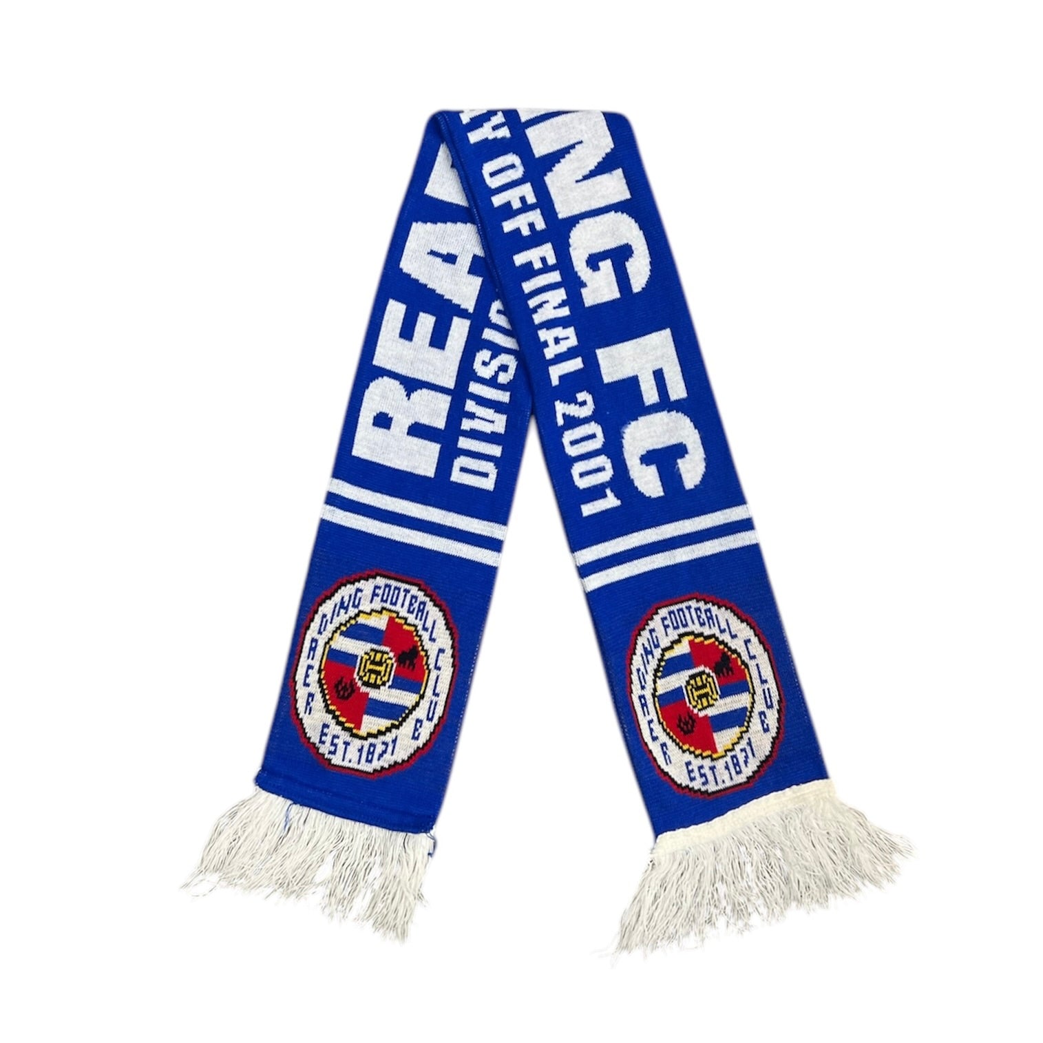 Reading FC Division 2 Playoff FInal 2001 Football Scarf
